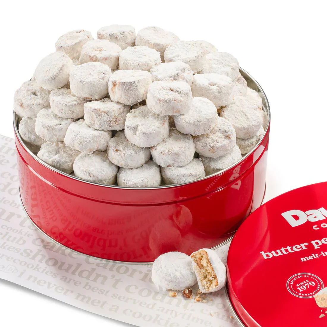 David's Cookies - Butter Pecan Meltaways