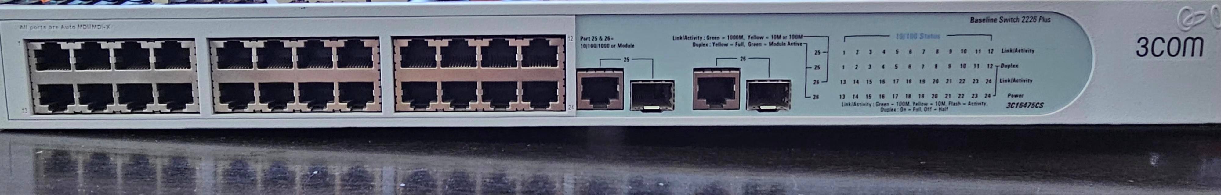 3com 26 port Switch