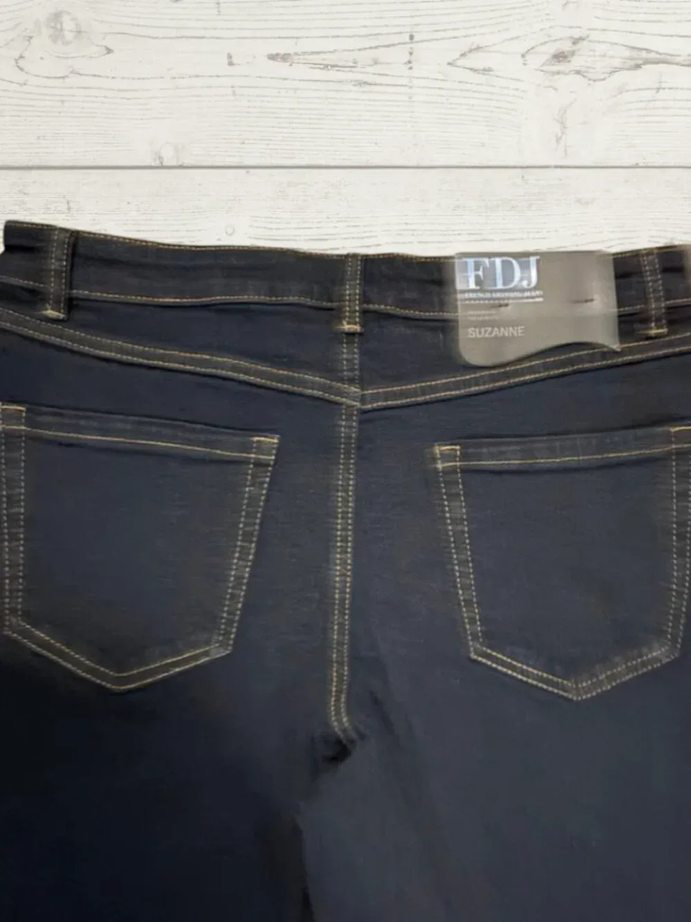 FDJ Suzanne Petite Straight Leg Jeans NWT Size 10P - photo 4