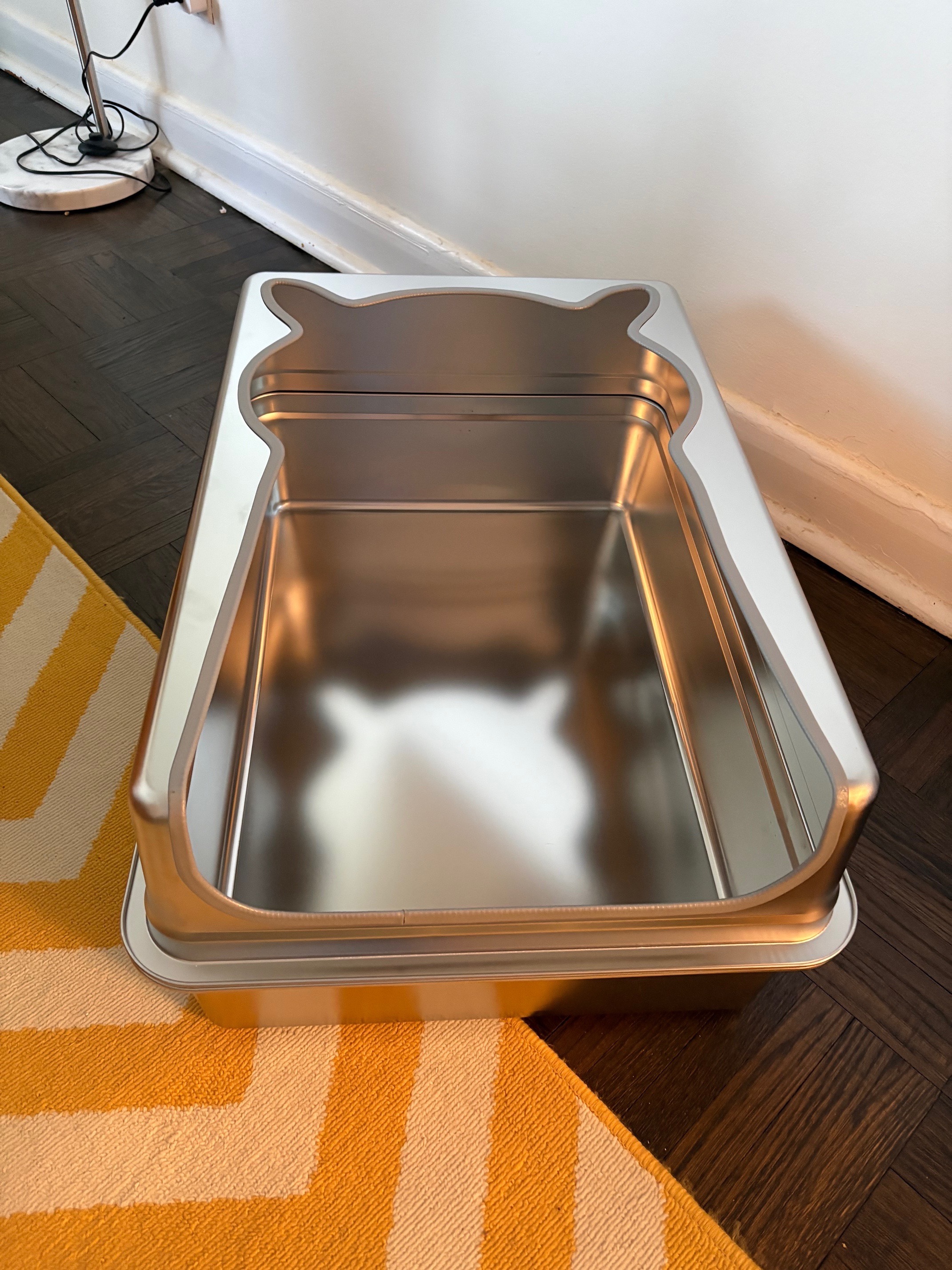 New XXXL Stainless Steel Cat Litter Box - photo 3