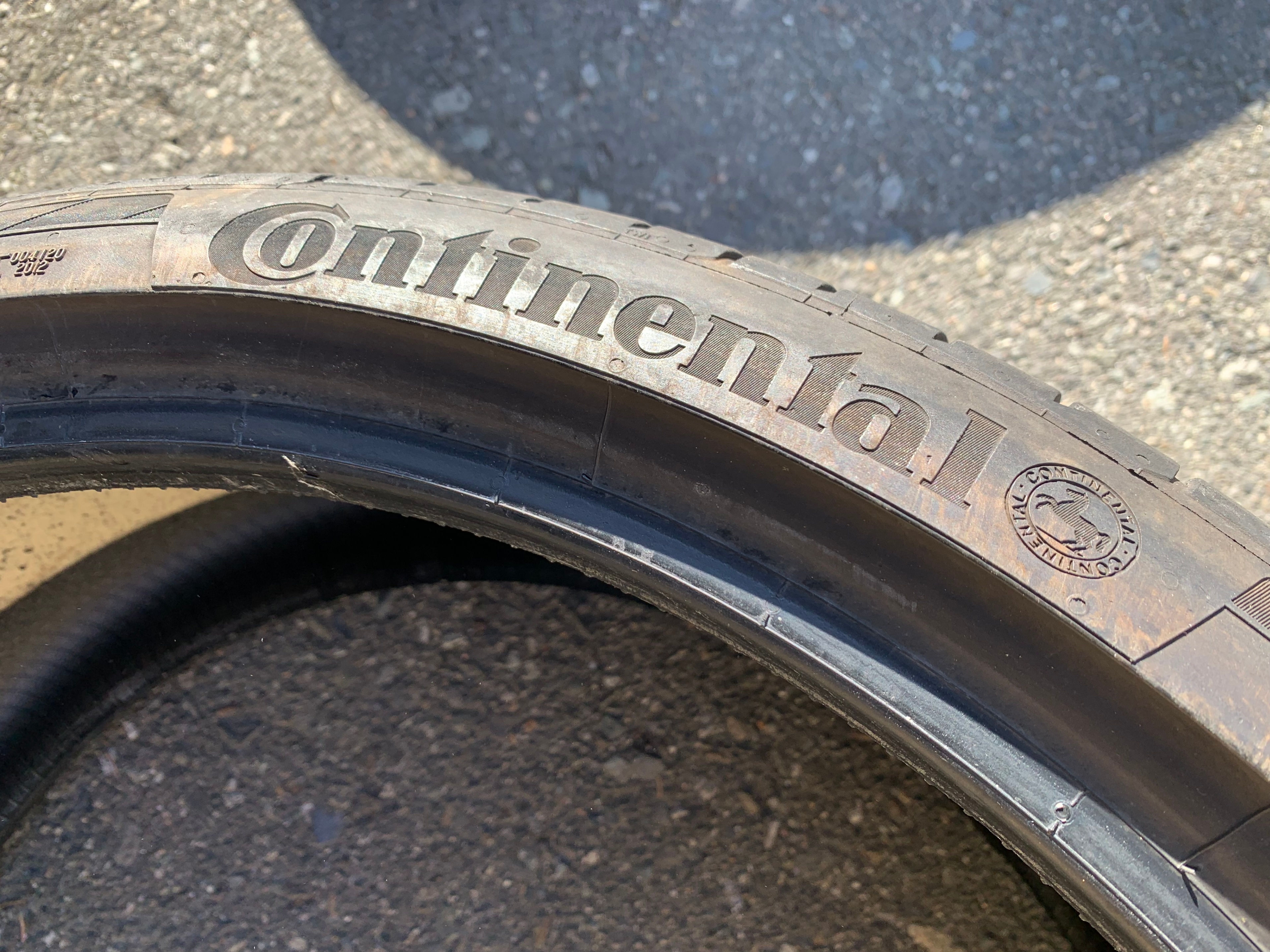 PAIR of 275/30/21 XL Continental Sport contact 5P w 50% tread - photo 4