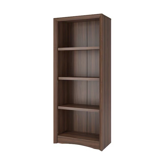 Brand New 4-Shelf Bookcase | Walnut Finish - photo 3