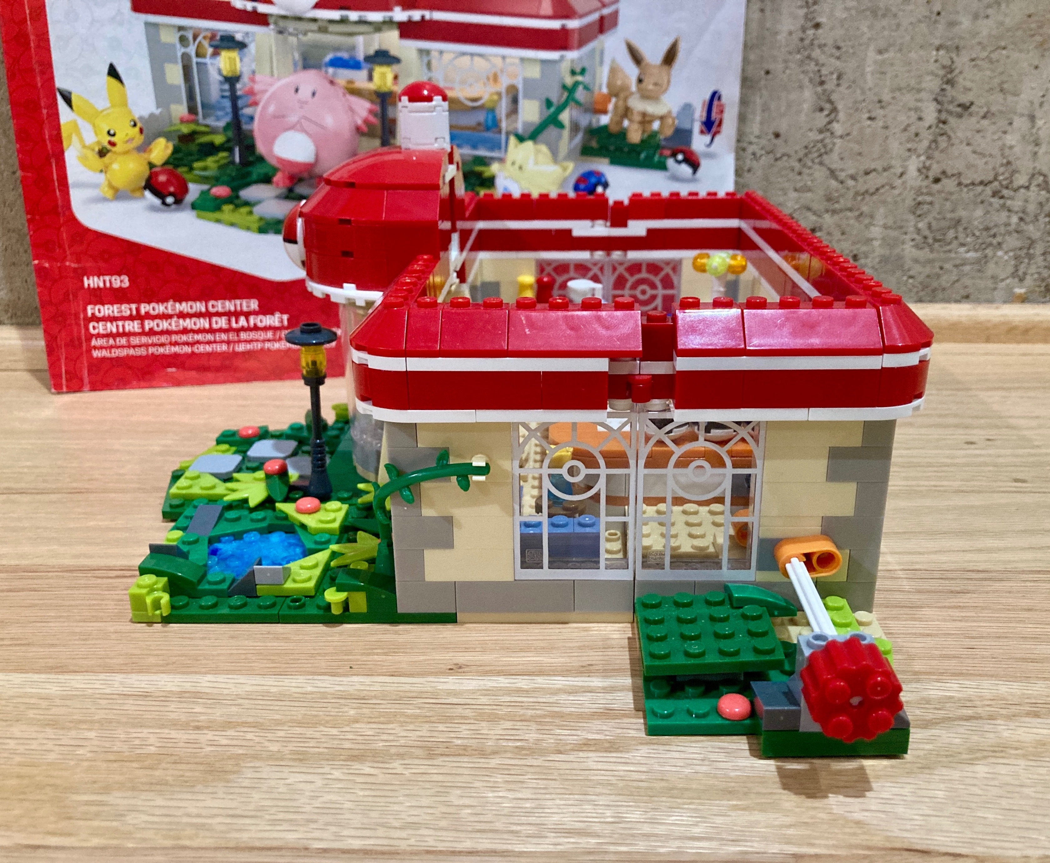 MEGA Forest Pokemon Center HNT93 Building Block Mattel Like Lego - photo 4