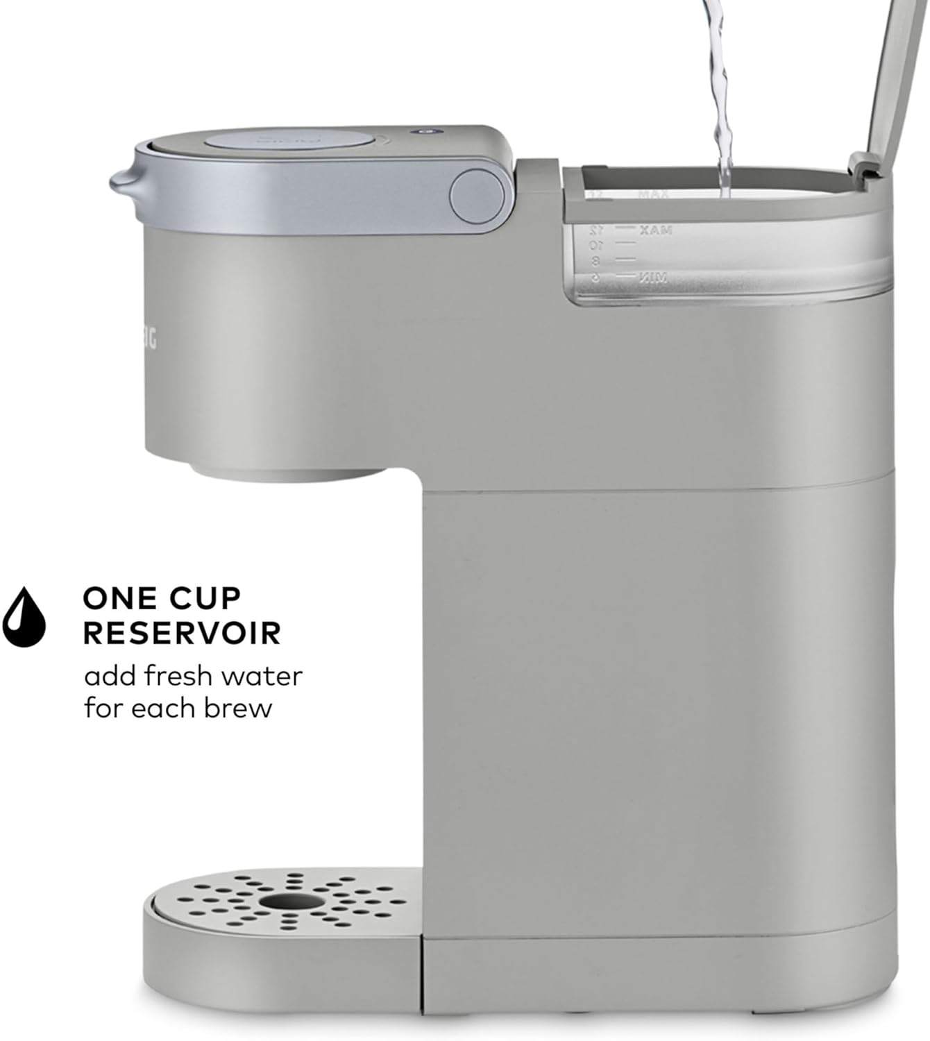 Keurig K-Mini Coffee Maker, Single Serve K-Cup Pod, Studio Gray - photo 3