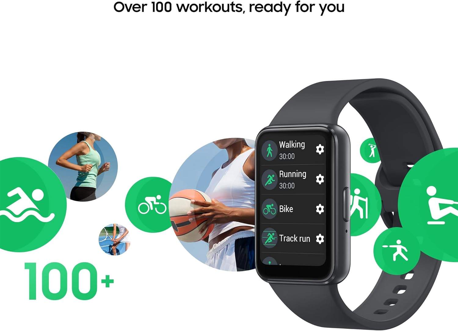 Samsung Galaxy Fit3 Smart Fitness Tracker – Grey – New Open Box - photo 4