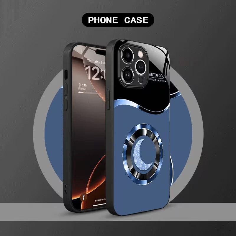 Light Luxury Moon iPhone Case with Lens Protection - photo 5