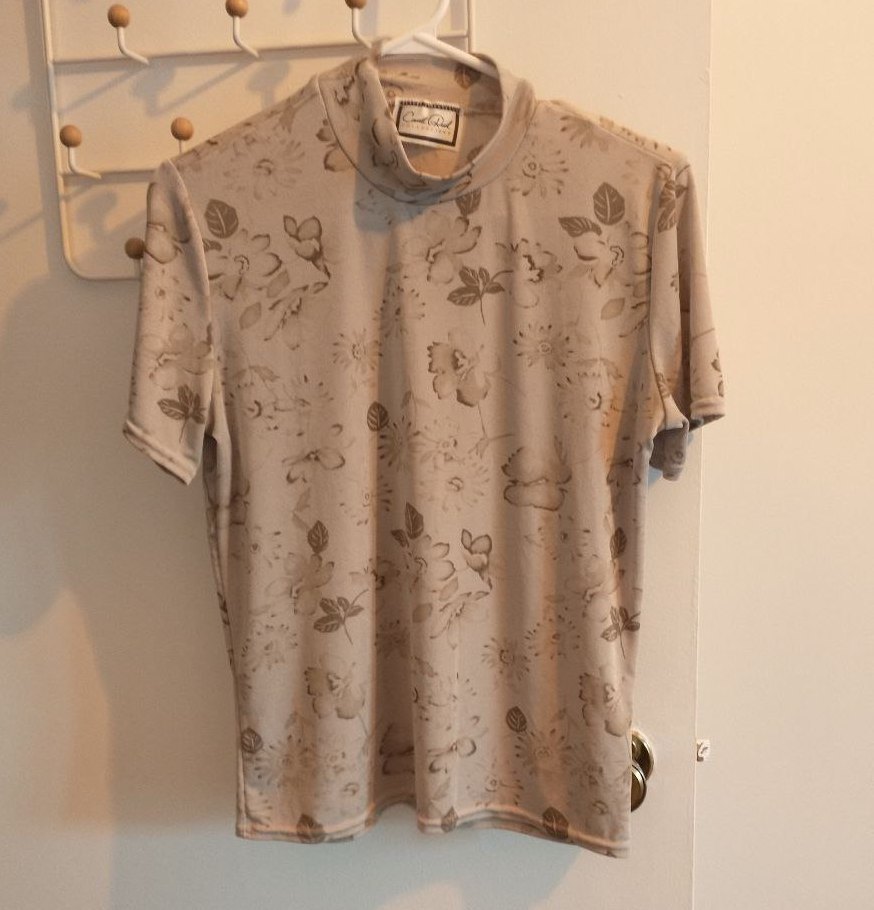 Beige Floral Shirt - Vintage - photo 5