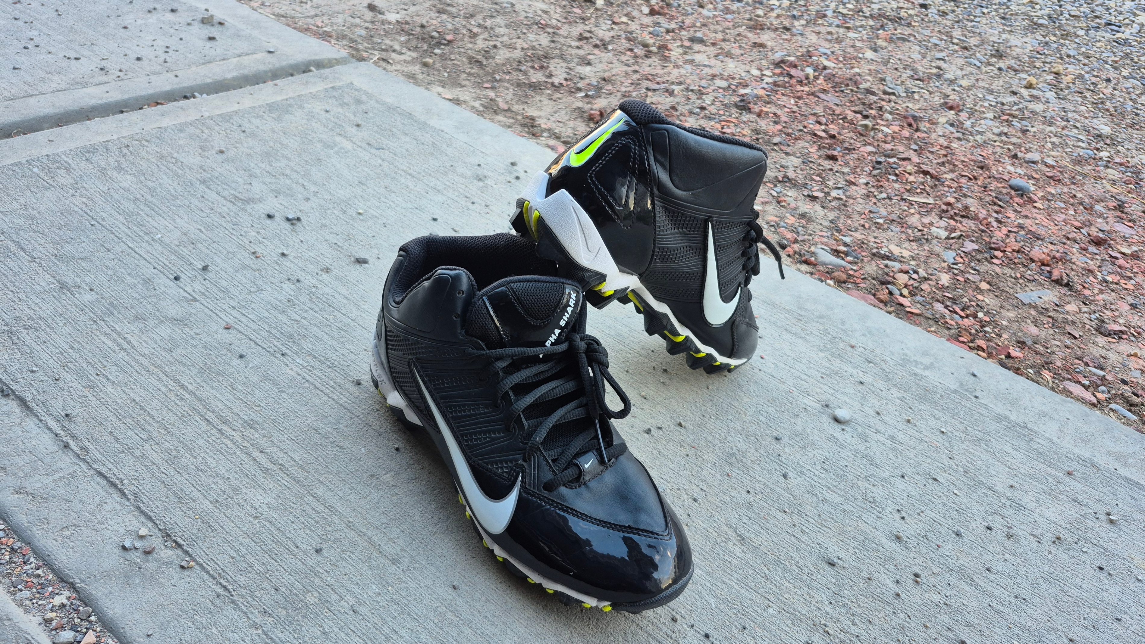 Nike Alpha Shark Football Cleats