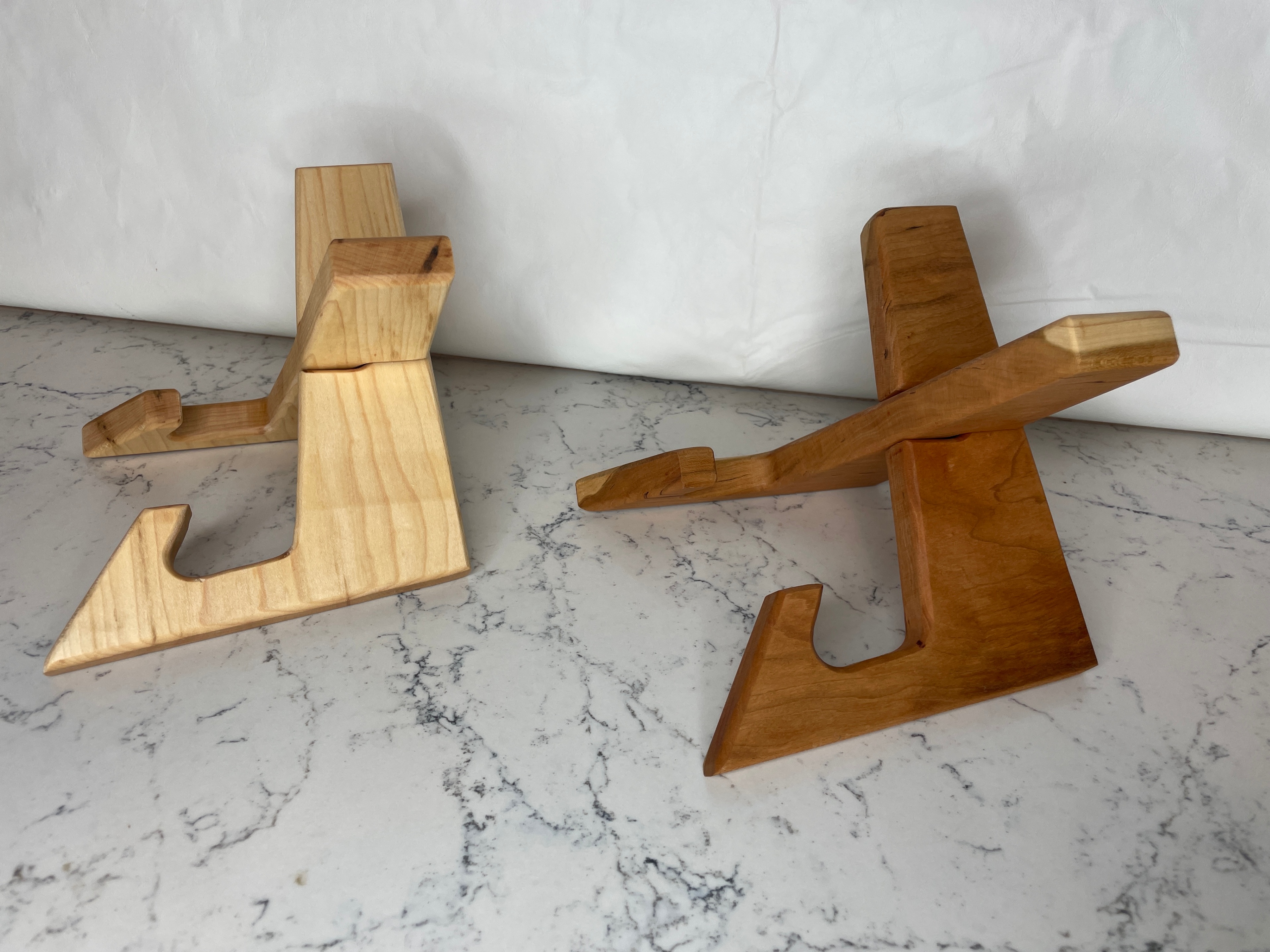 Wooden Kitchen Cookbook Stands - photo 3