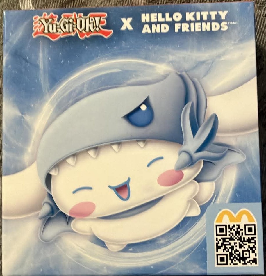 McDonalds Yu-Gi-Oh x Hello Cinnamonroll Blue Eyes White Dragon