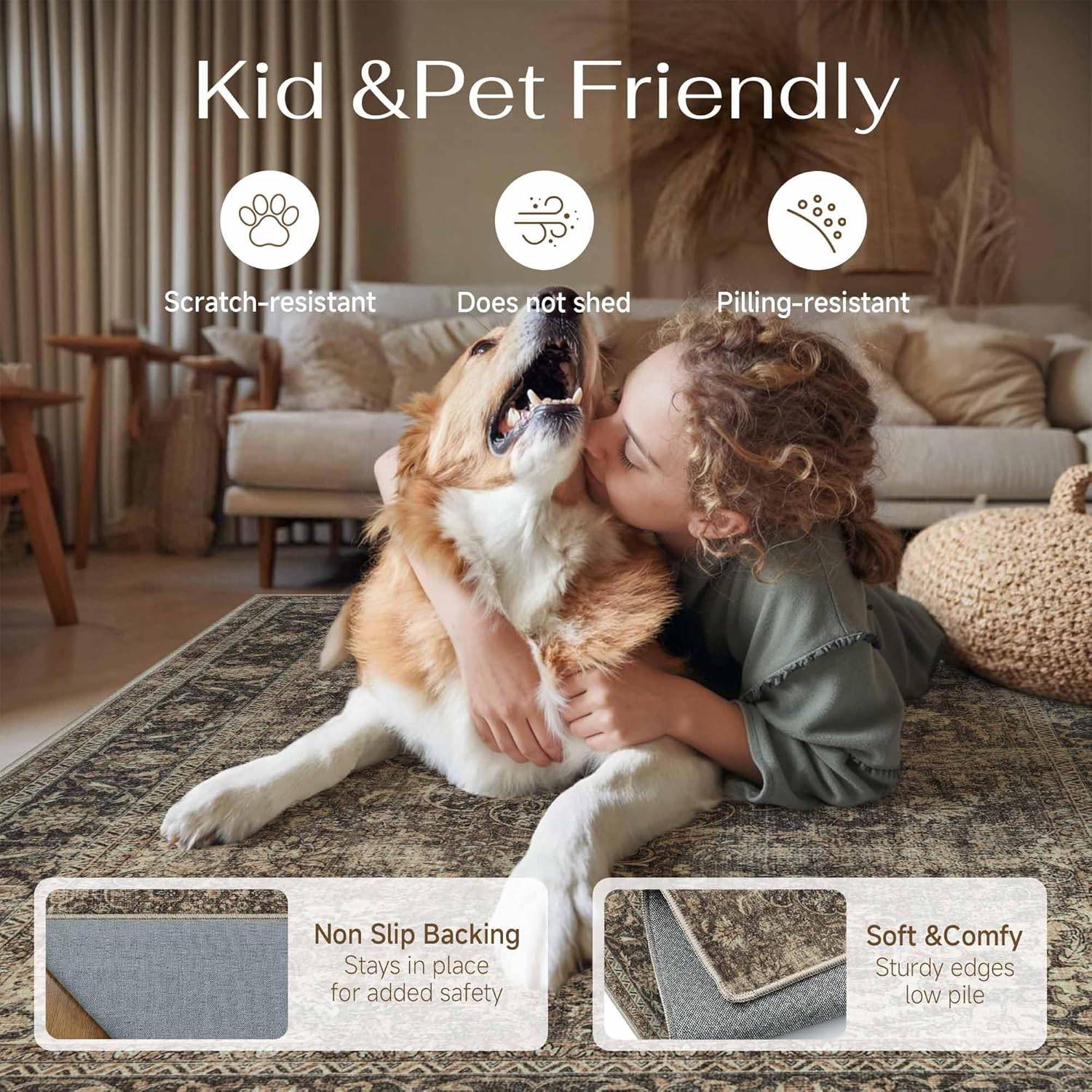 Wondrg 2x6 Washable Runner Rug - photo 5