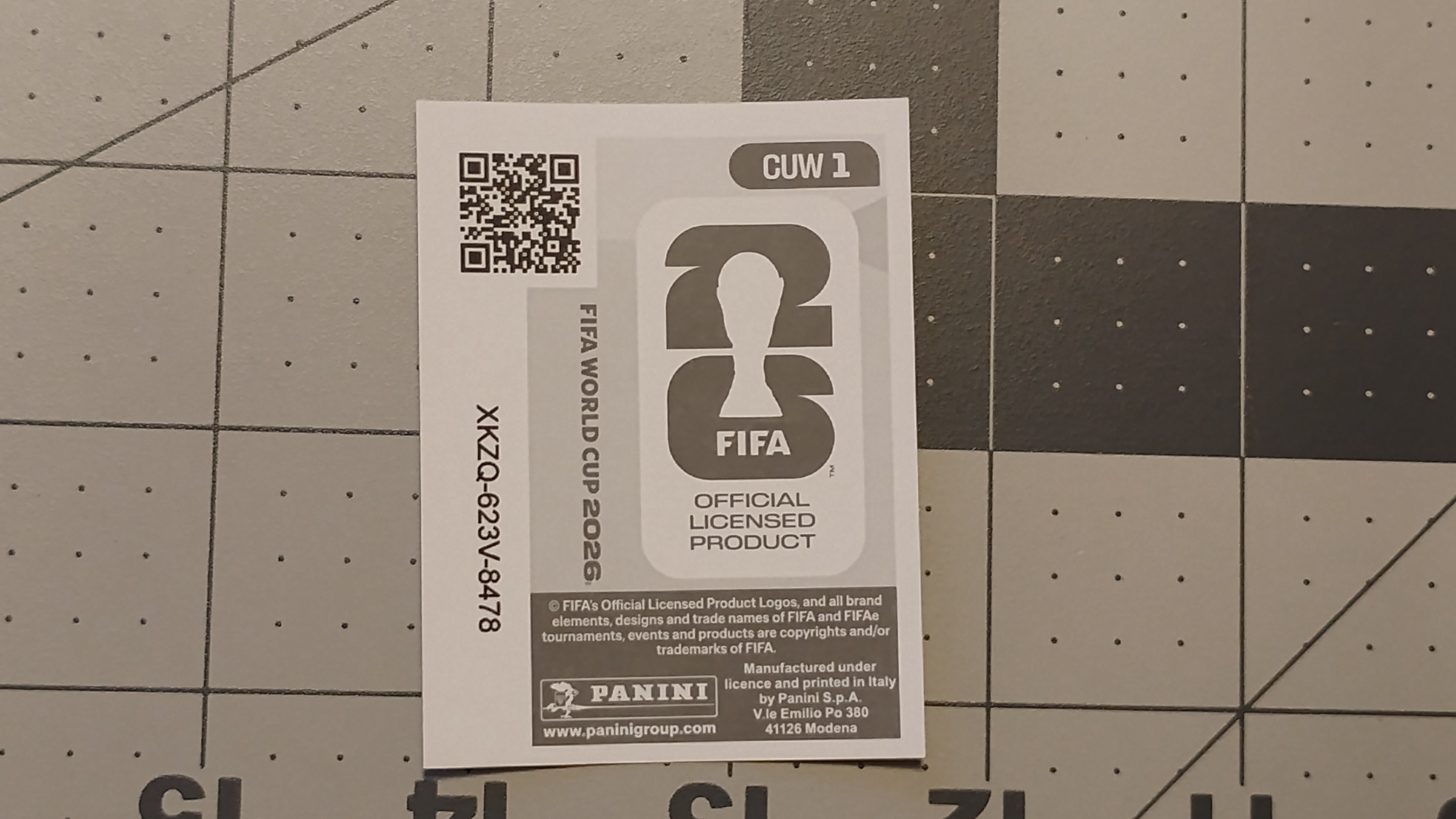 Curaçao CUW 1 FIFA World Cup 2026 Panini Sticker - photo 2