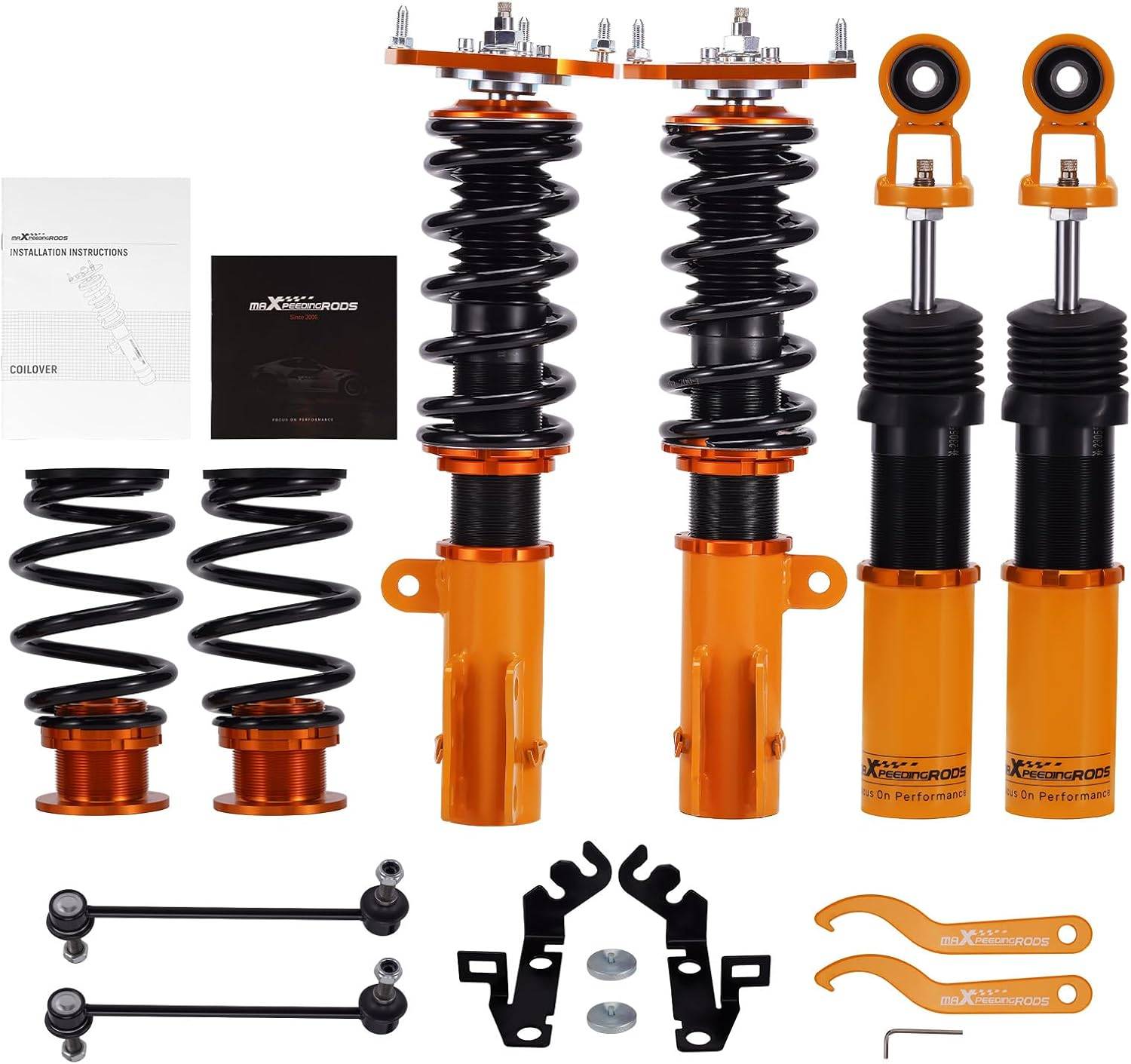 maXpeedingrods Coilovers for Chevrolet Cobalt 2005–2010 – $180