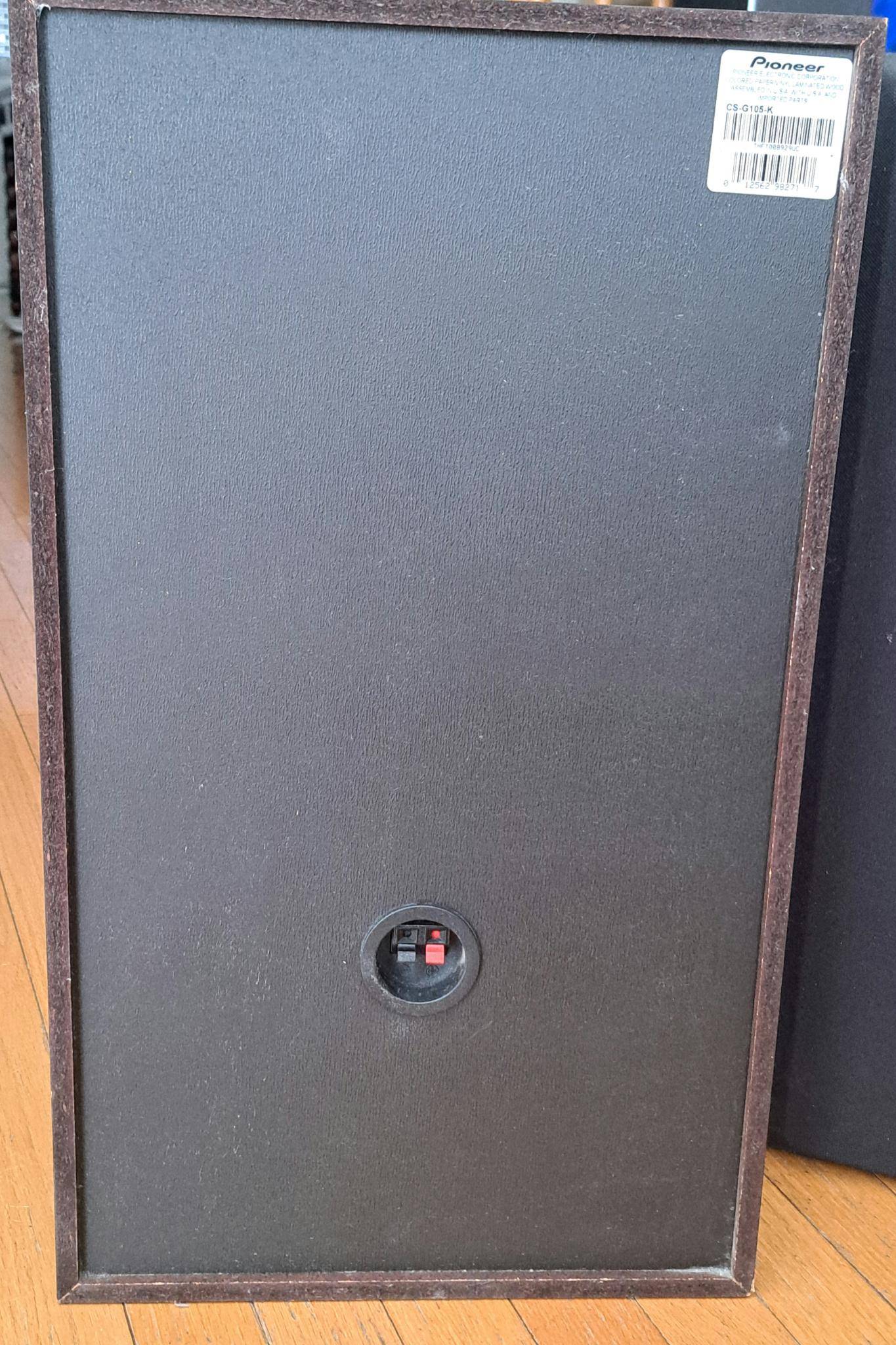 PIONEER CS-G105 Speakers - photo 5