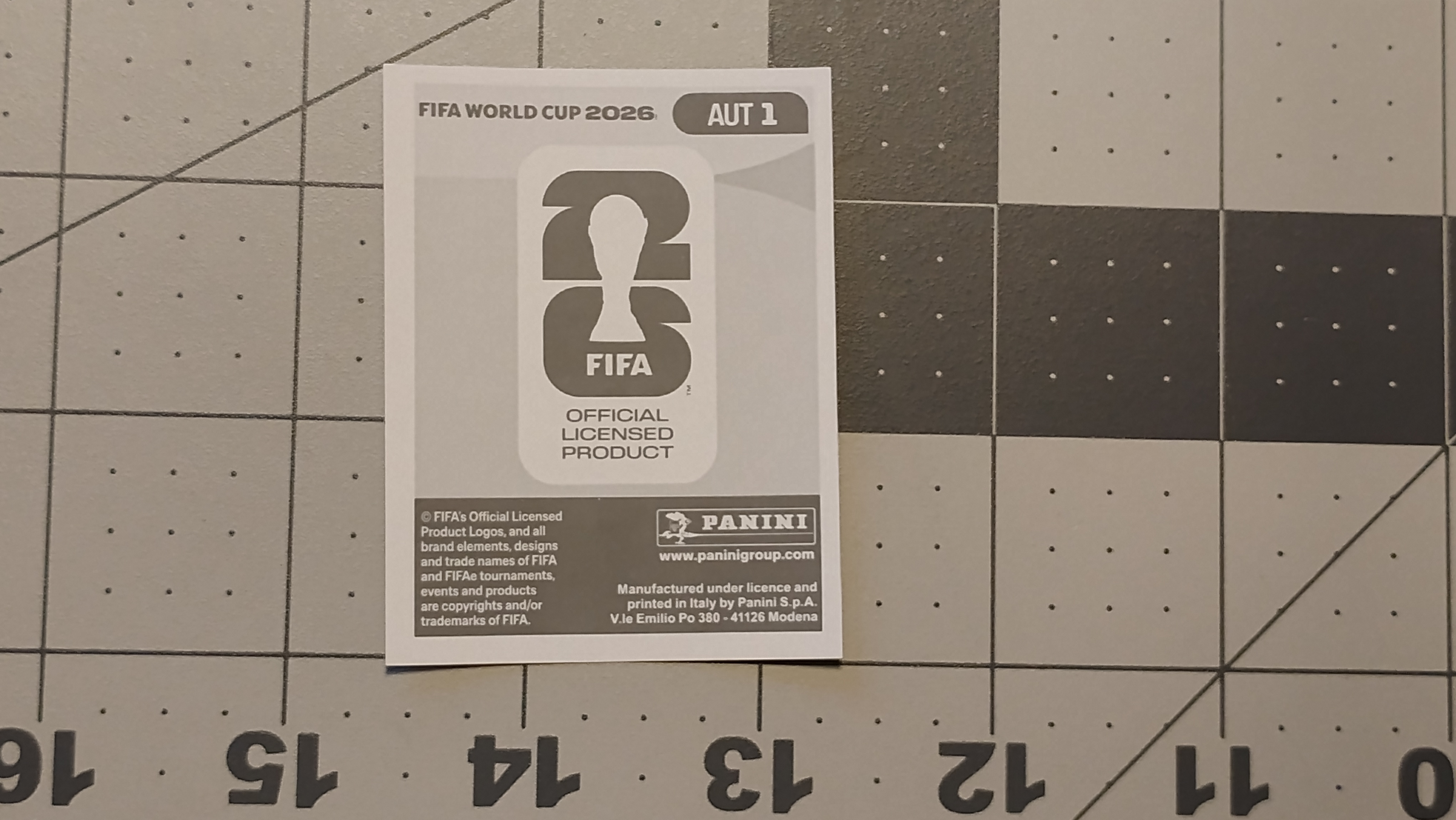Austria Crest AUT 1 FIFA World Cup 2026 Panini Sticker - photo 2