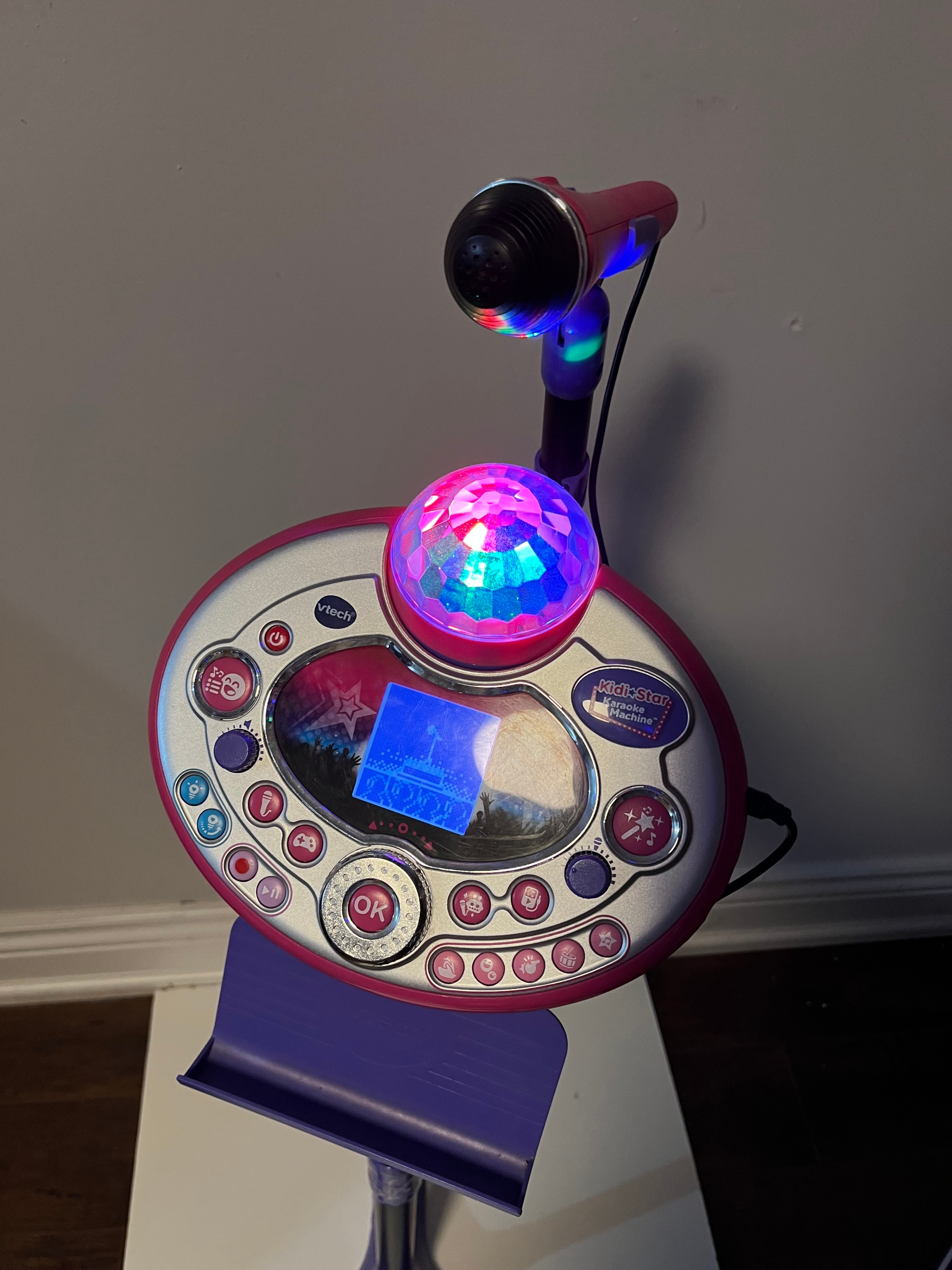 VTech Kidi Star Kids Karaoke Machine, Pink/Purple - photo 3