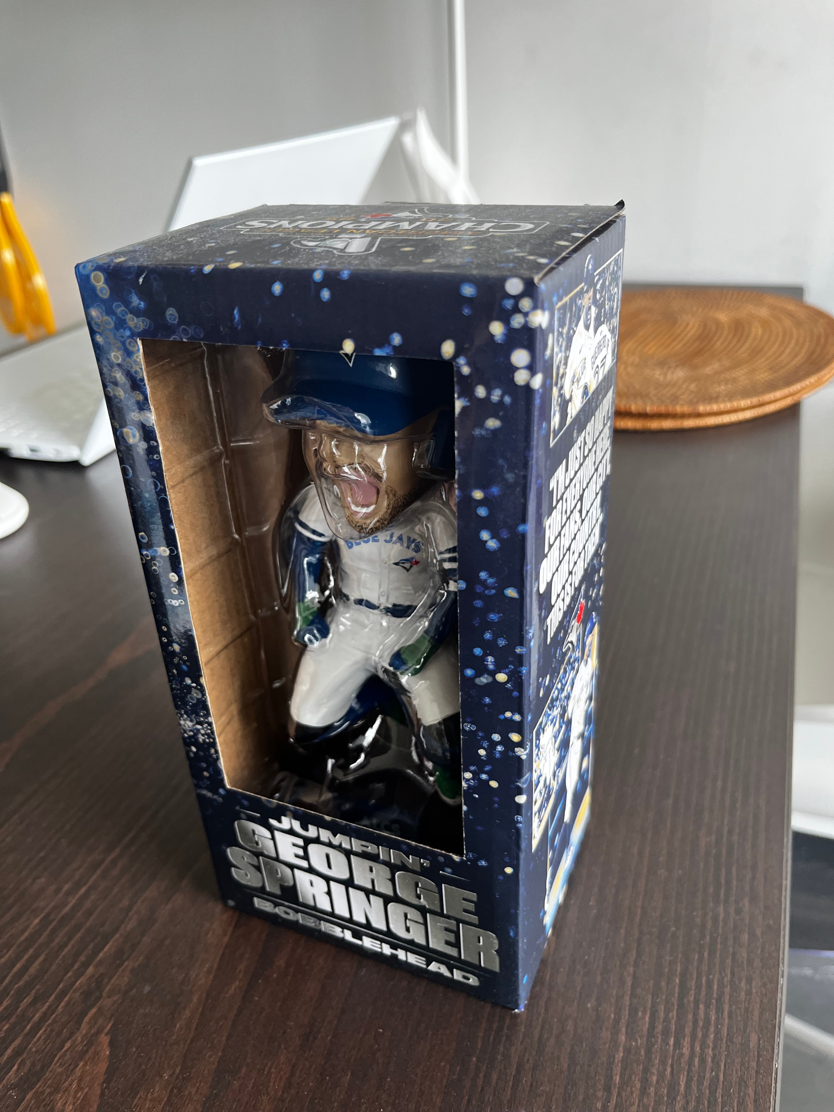 George Springer Bobblehead (Blue Jays Giveaway) – Unopened - photo 2