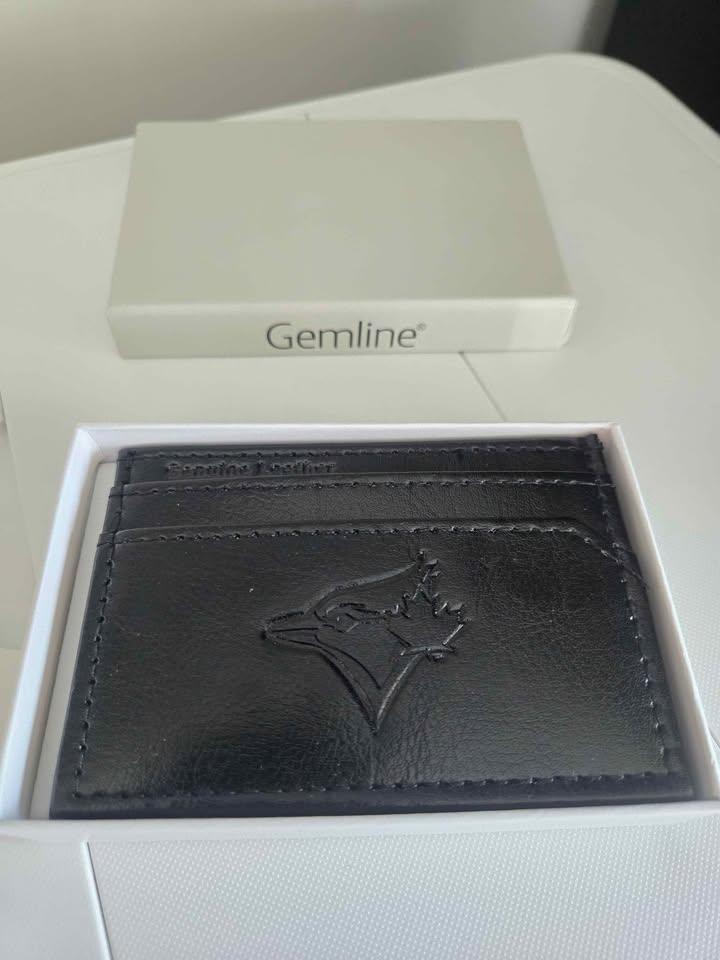 Toronto Blue Jays Genuine Leather Wallet for Front Pocket - NEW - photo 2