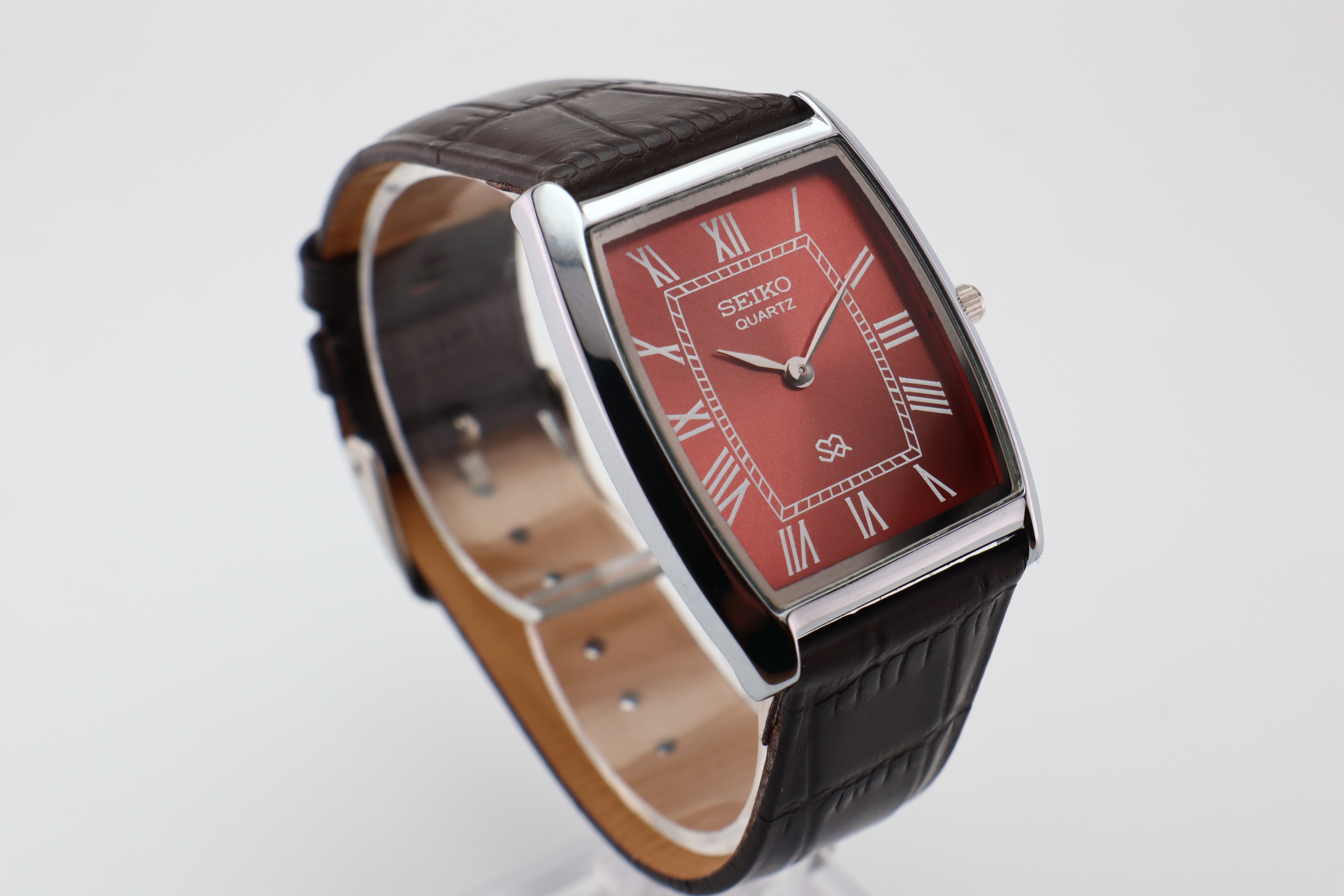 Refurbished Vintage Barrel Tank Men’s Watch
