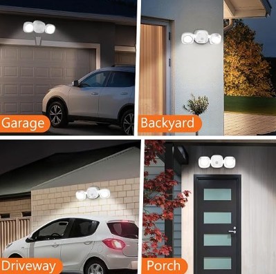 Battery-Operated Motion Sensor Security Light - photo 4