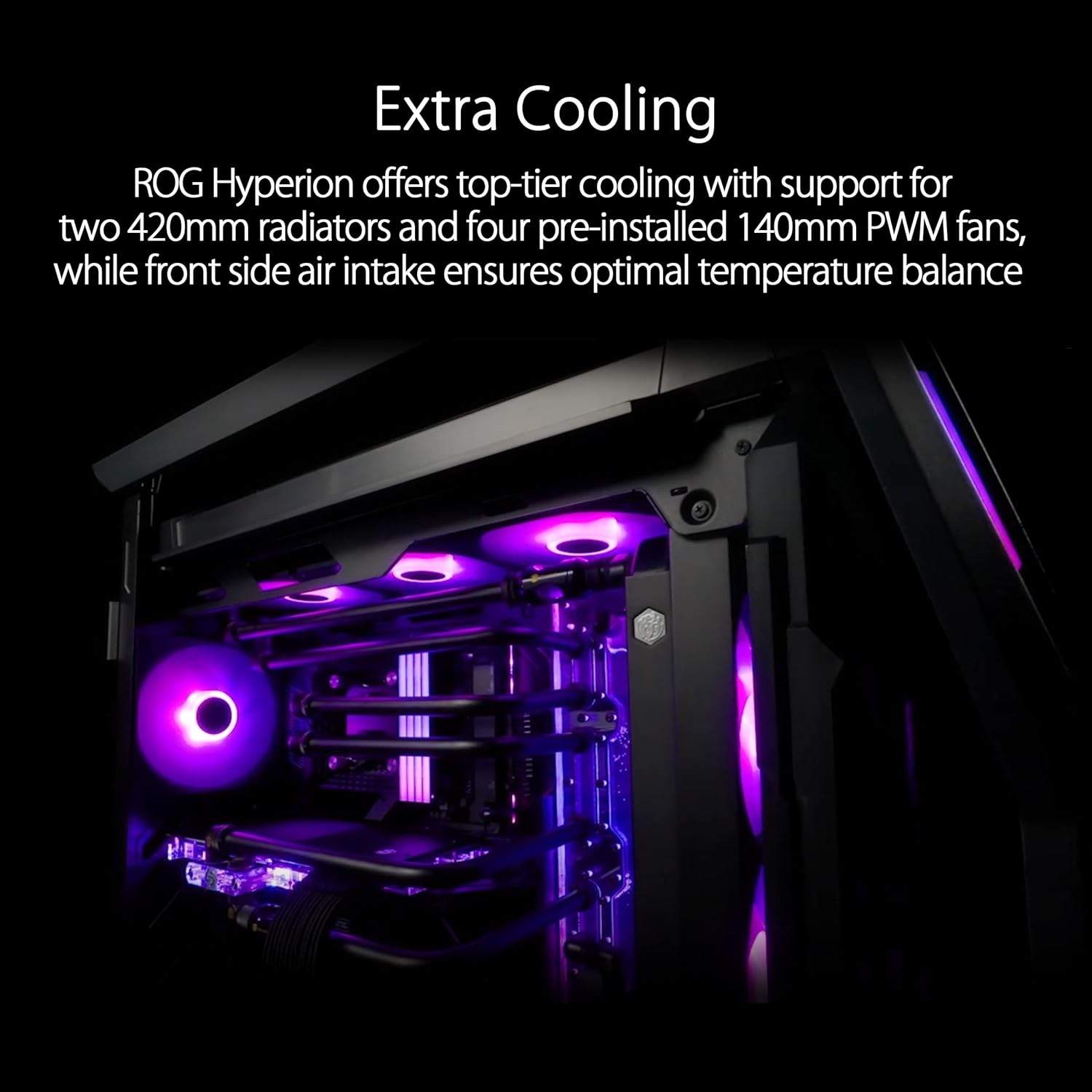 ASUS ROG Hyperion GR701 EATX Full-Tower Gaming Case