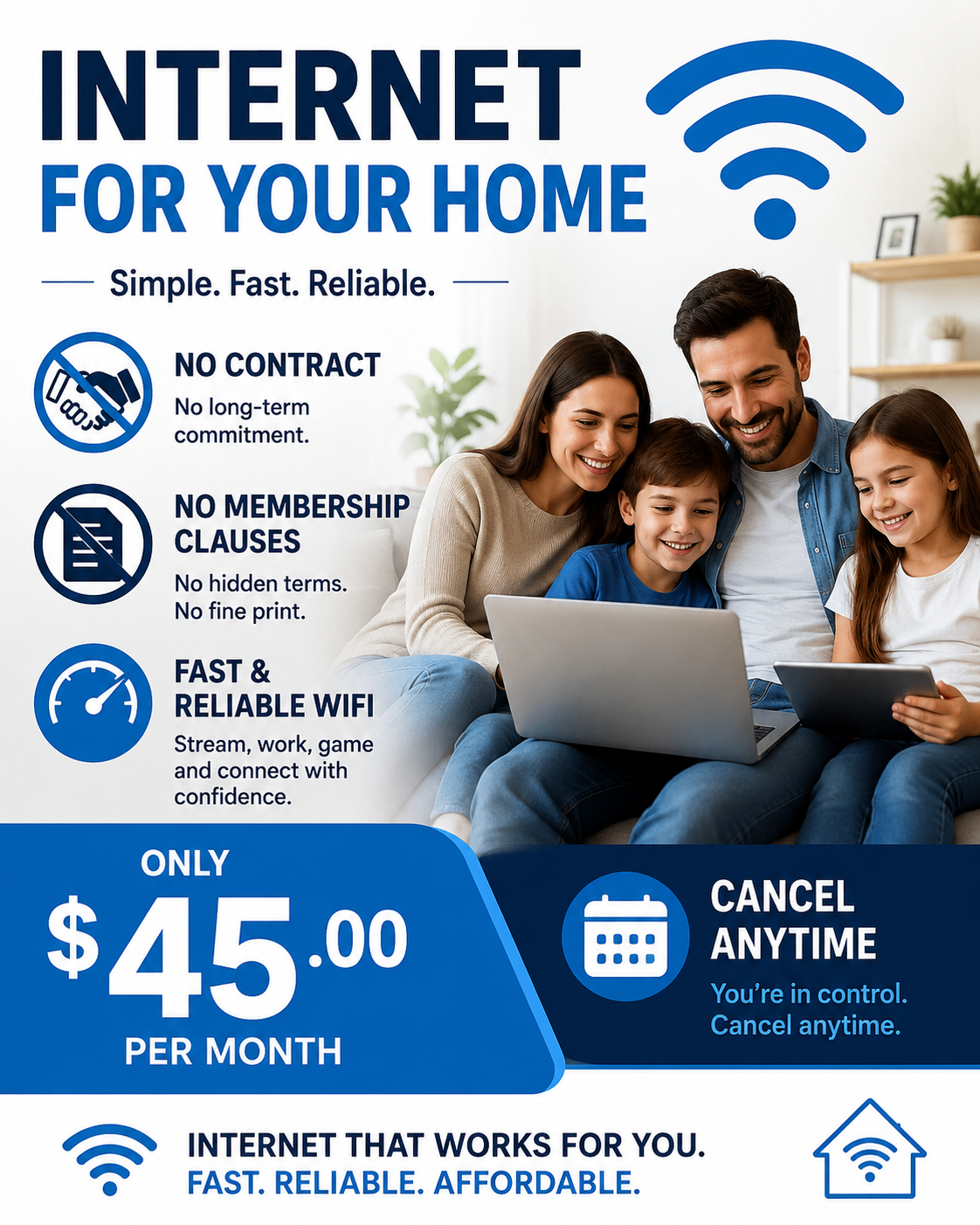 🚀 High-Speed Home Internet