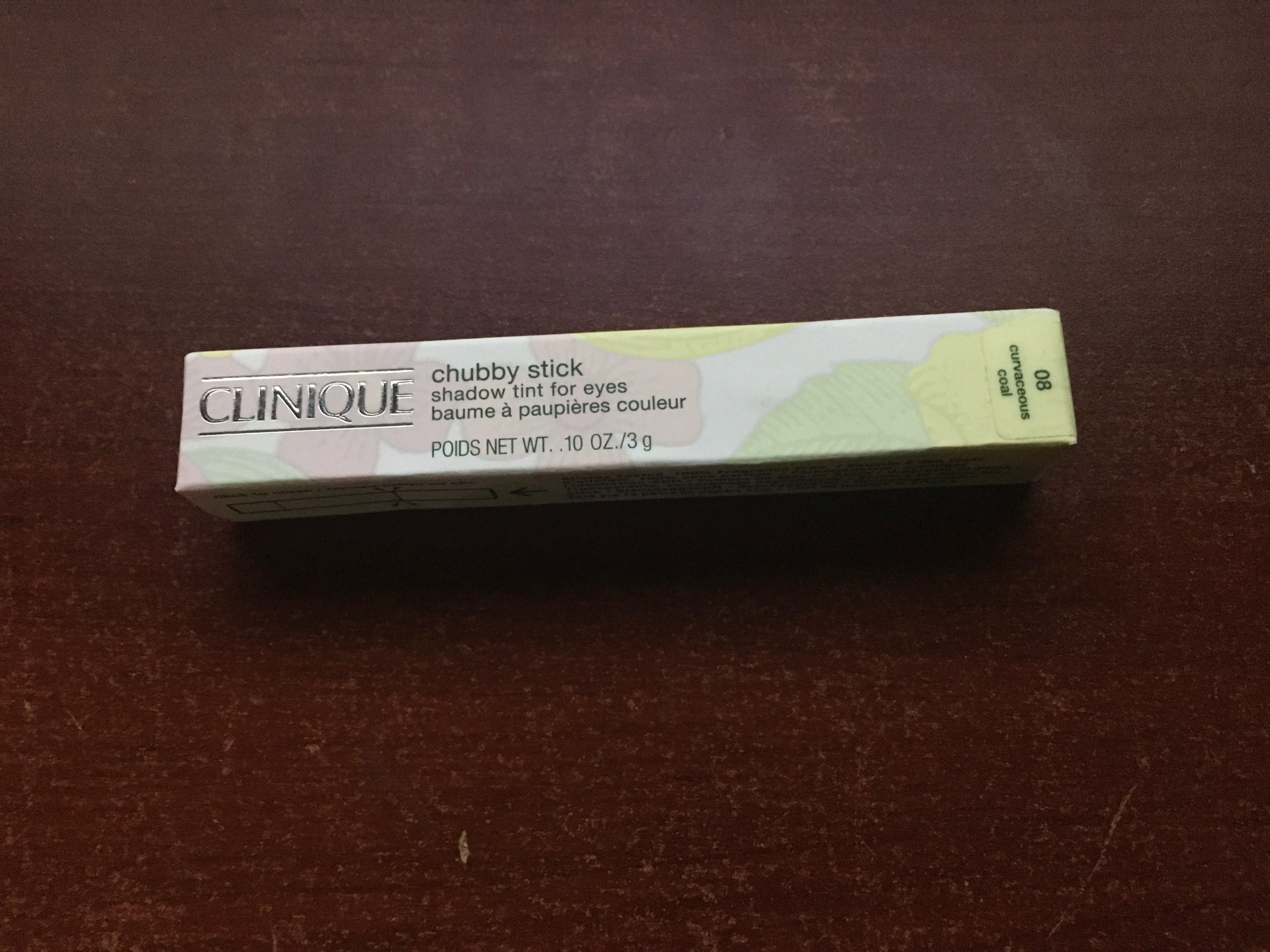 Clinique Chubby Stick Shadow Tint for Eyes 08 Curvaceous Coal
