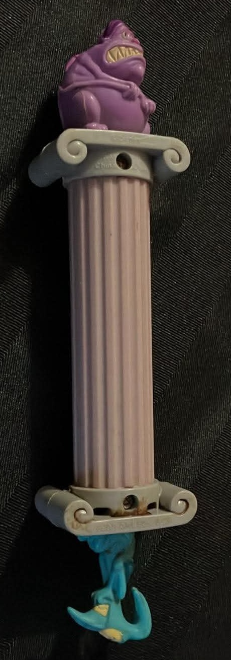 1997 McDonald Disney Hercules Pain and Panic Sound Stick - 7"