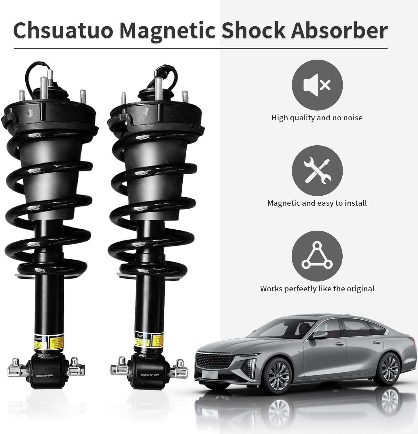 Front Shock Absorbers Magneride Strut for 15-20 Cadillac - photo 4