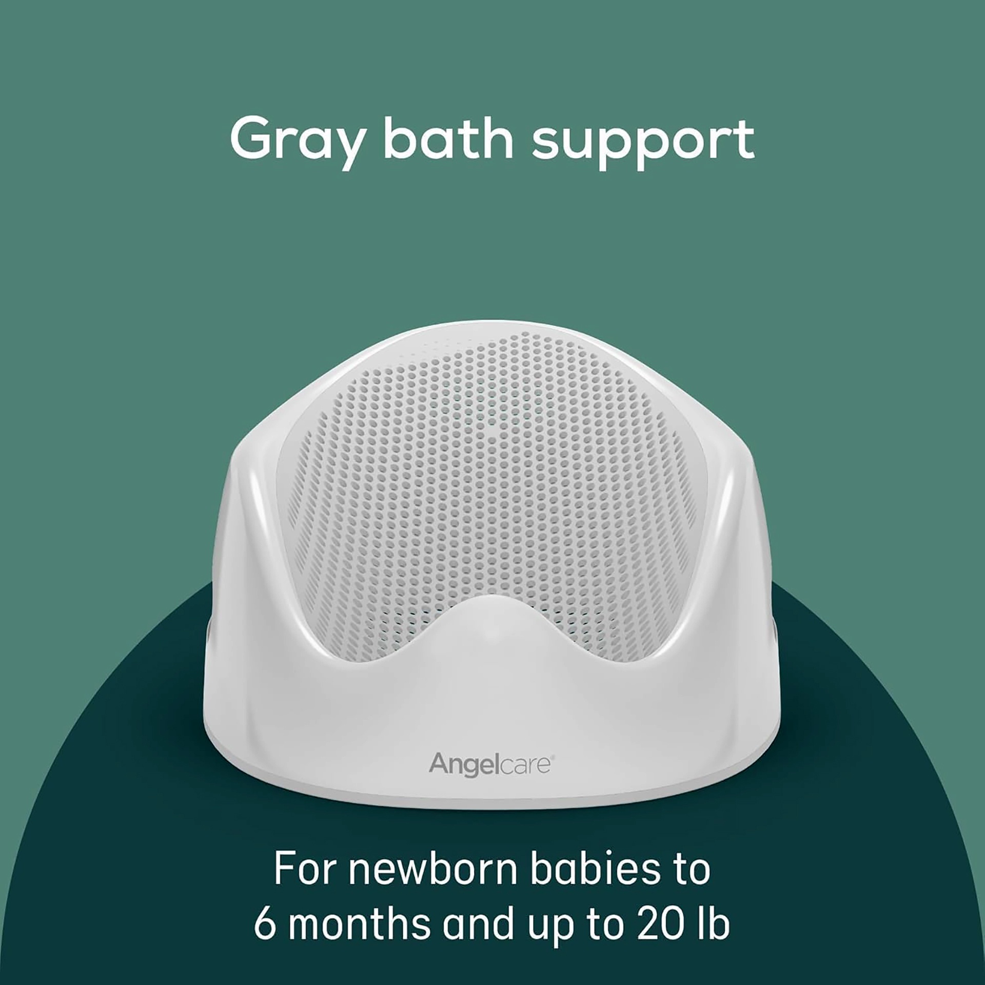 Angelcare Baby Bath Support - Gray | Safe, Soft & Trusted! - photo 4