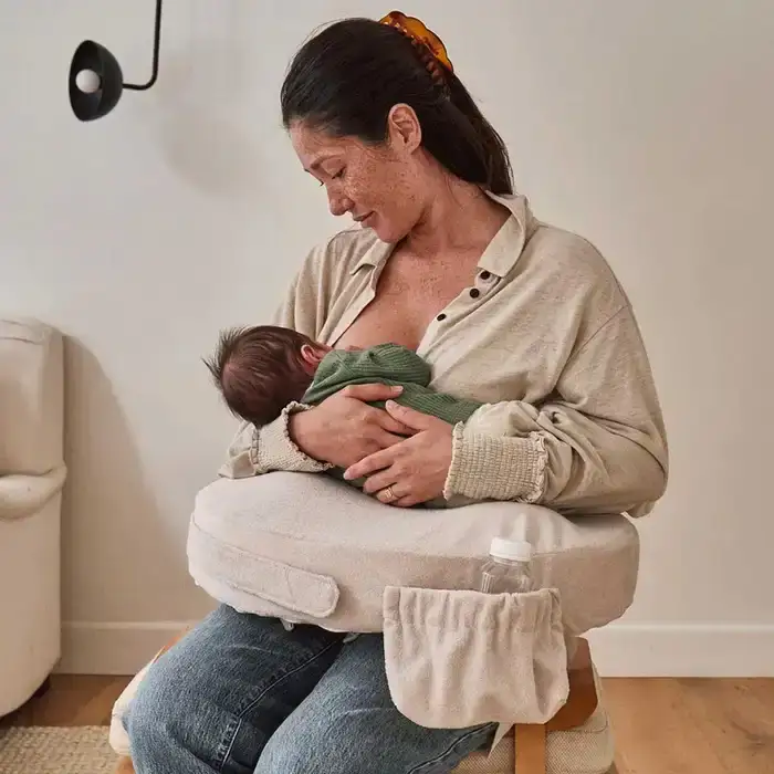 My Brest Friend Deluxe Nursing Pillow in Evening Grey - photo 3