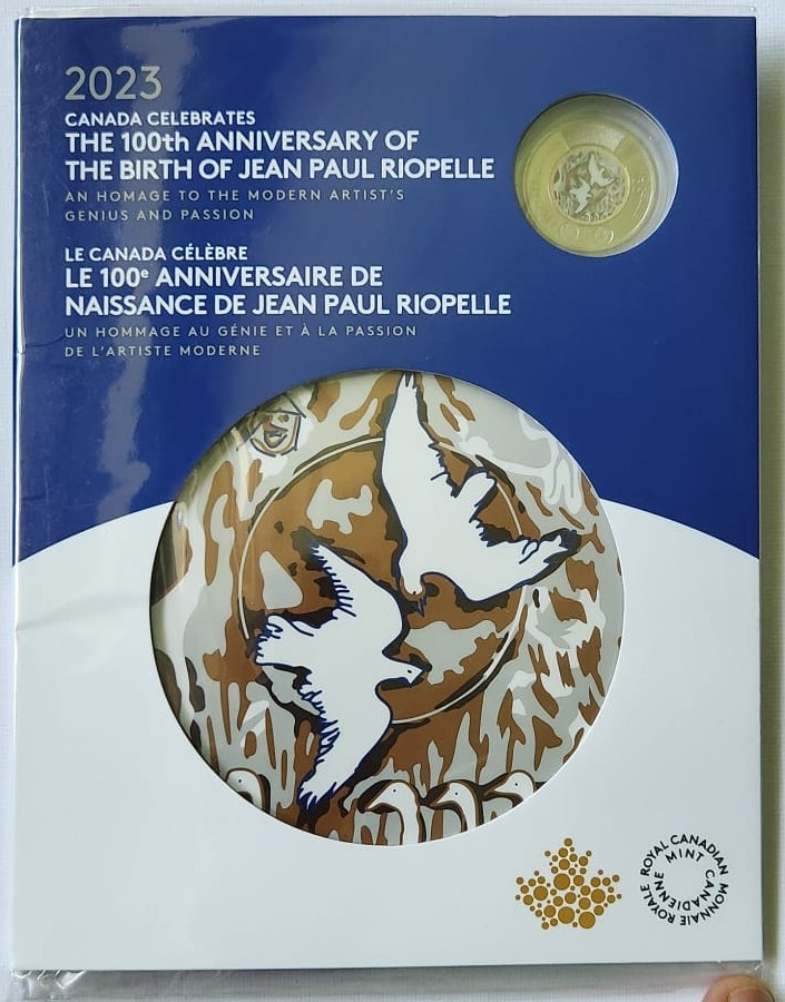 2023 Jean Paul Riopelle 100th Anniversary Coin Set