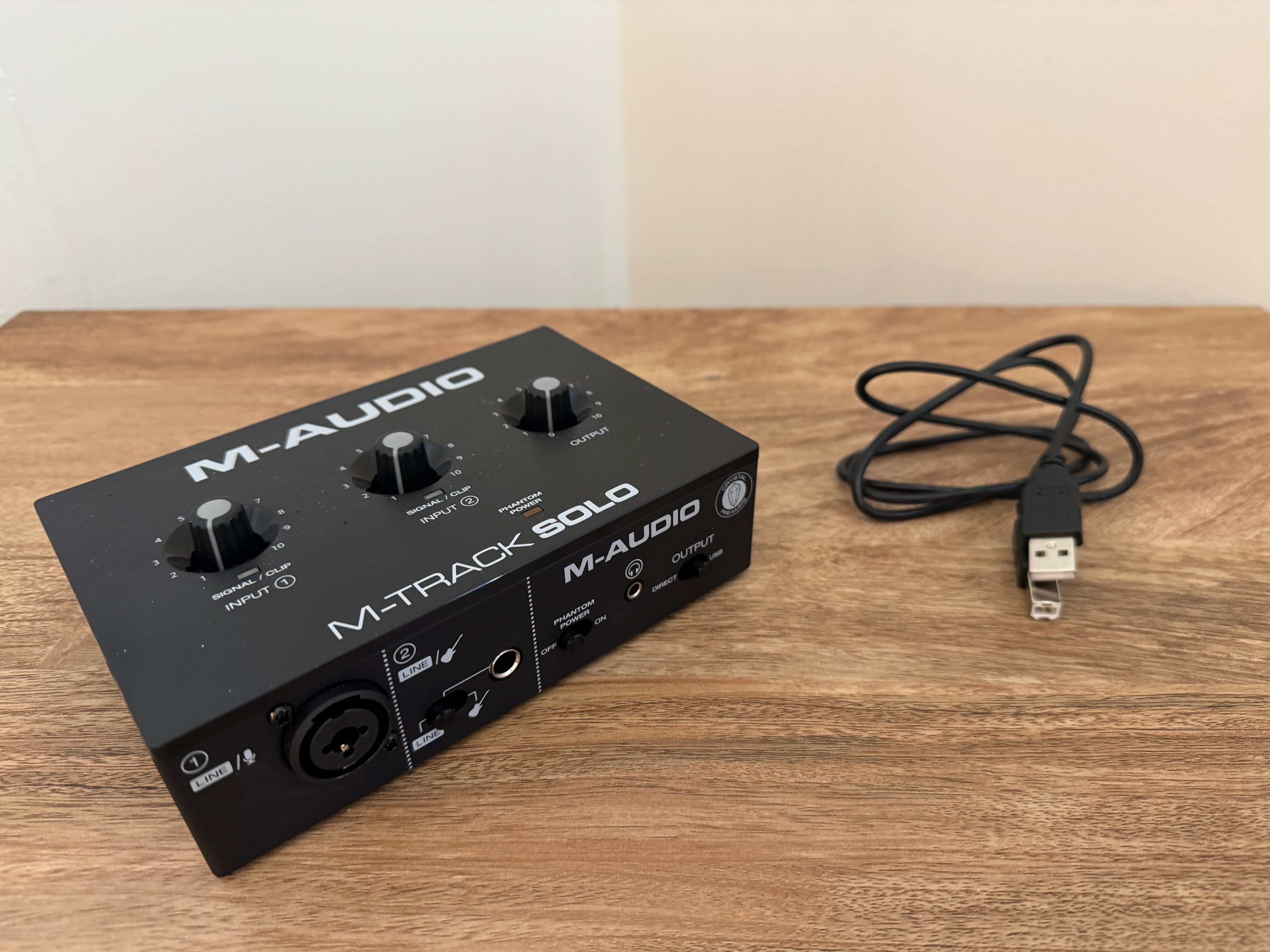 M-Audio M-Track Solo USB Audio Interface - photo 2