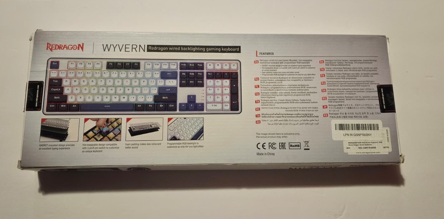 NEW Redragon WYVERN K689 Wired Mechanical Gaming Keyboard - photo 2