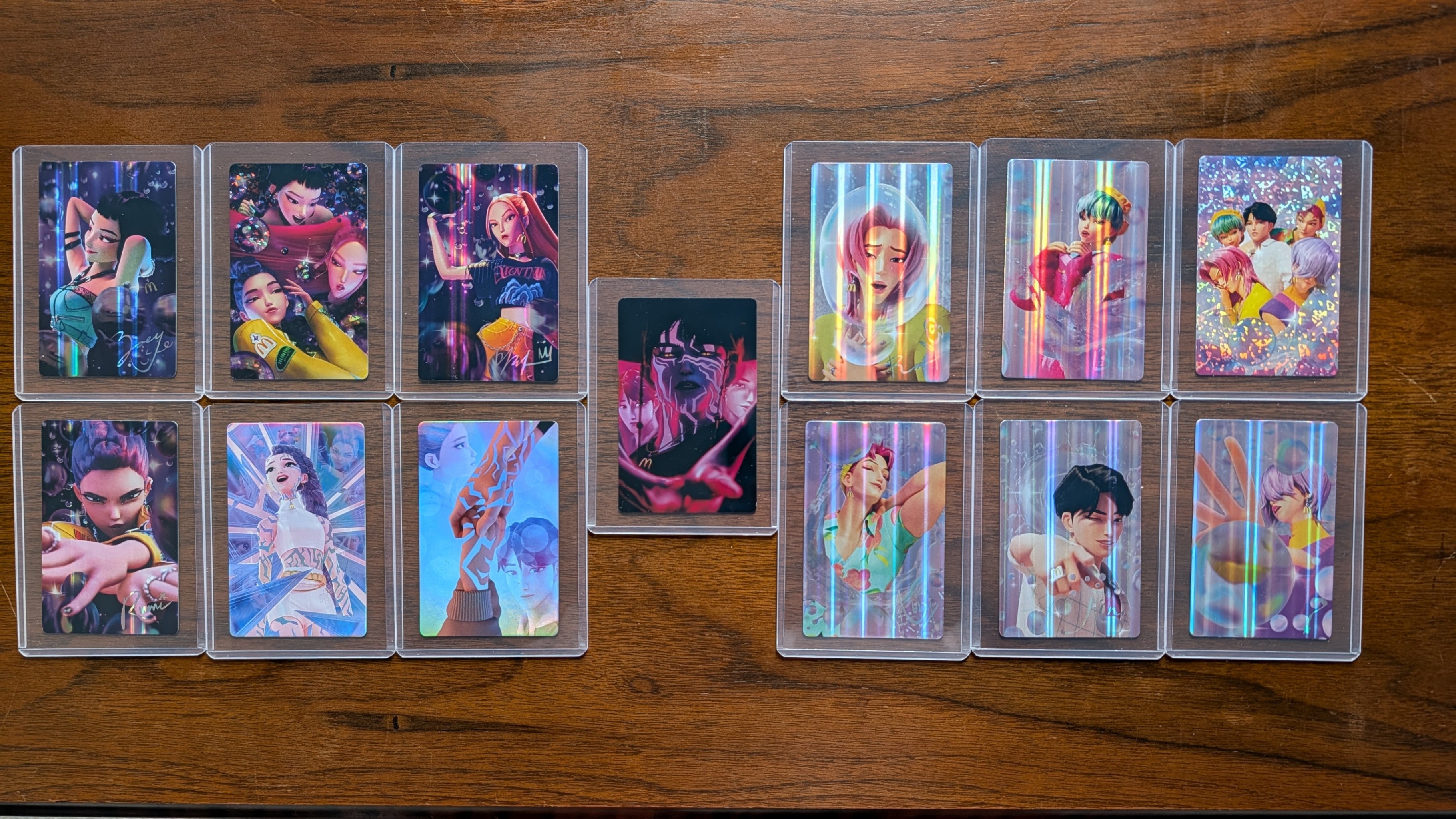 McDonald’s K-Pop Demon Hunters Photocard COMPLETE SET 13 Cards