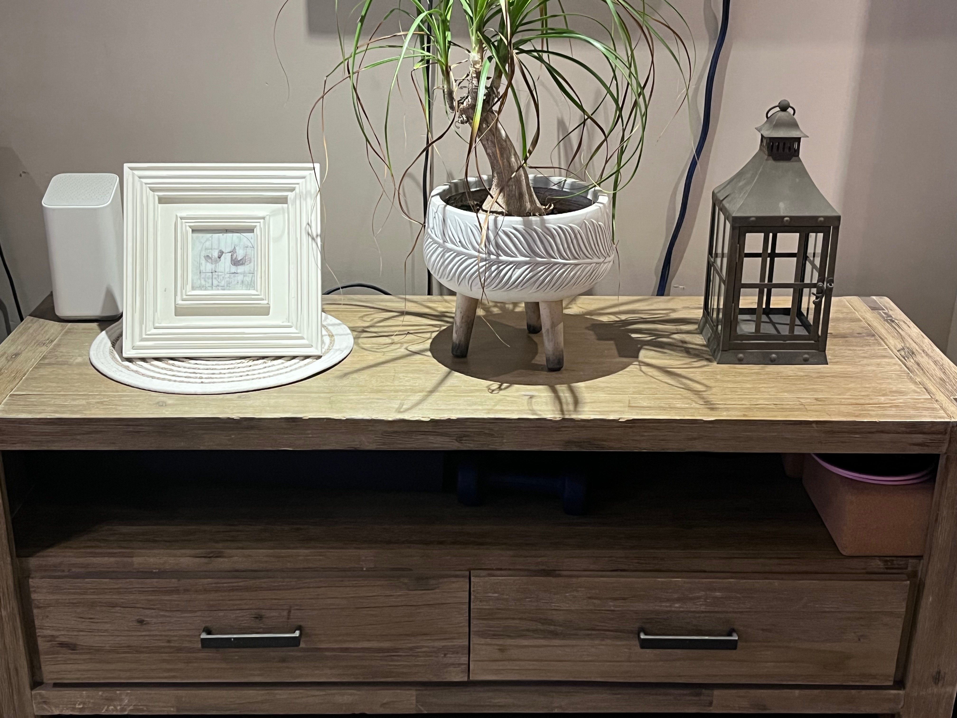 Wood Media Unit/Cabinet - photo 3