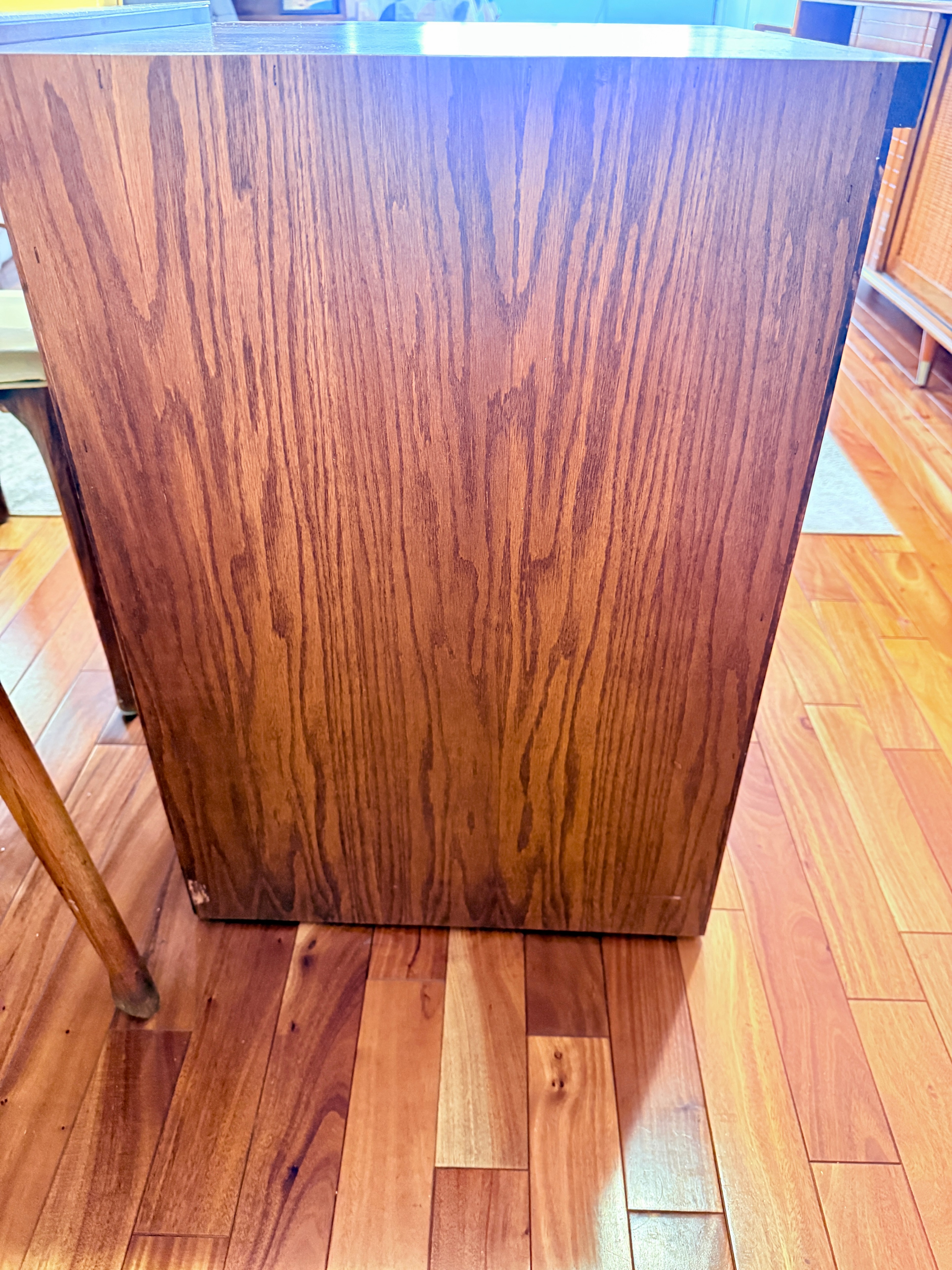 Mission Style Oak 2-Drawer File Cabinet + Lock&Key - photo 5
