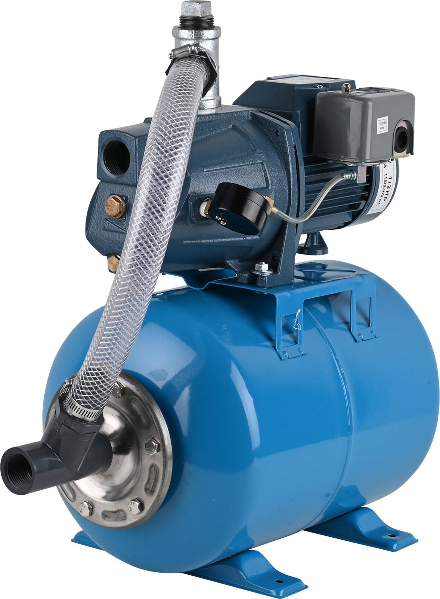 1/2 HP Shallow-Well Jet Pump with Pressure Tank