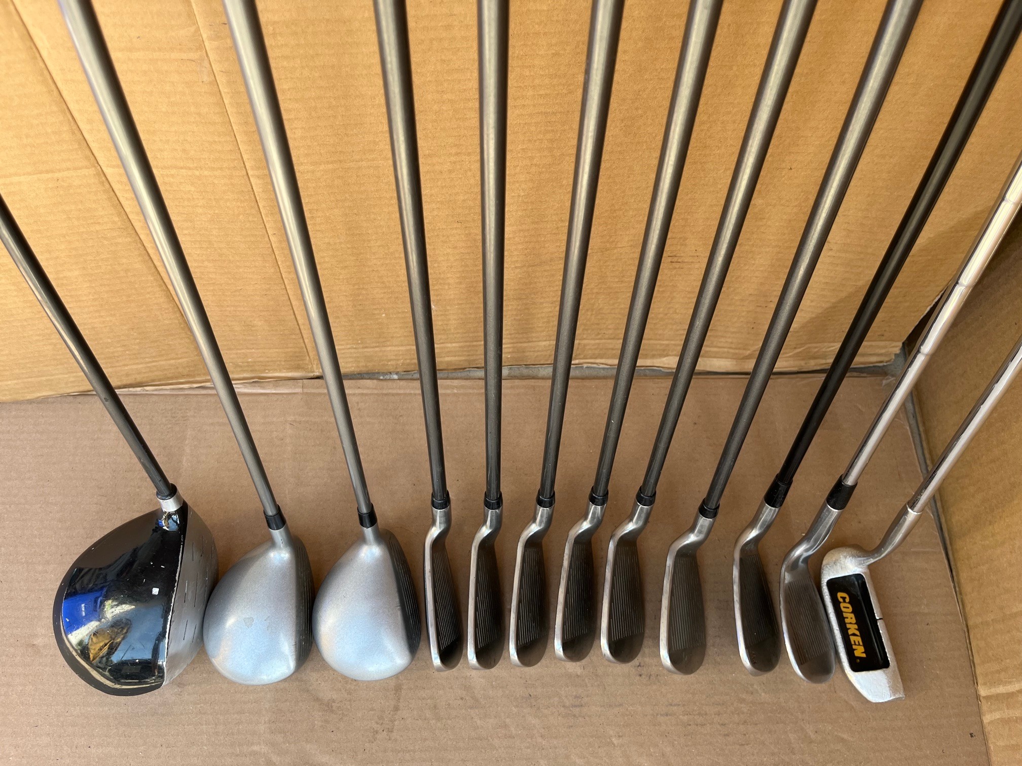 Men’s golf clubs with golf bag – complete set - RH - photo 2