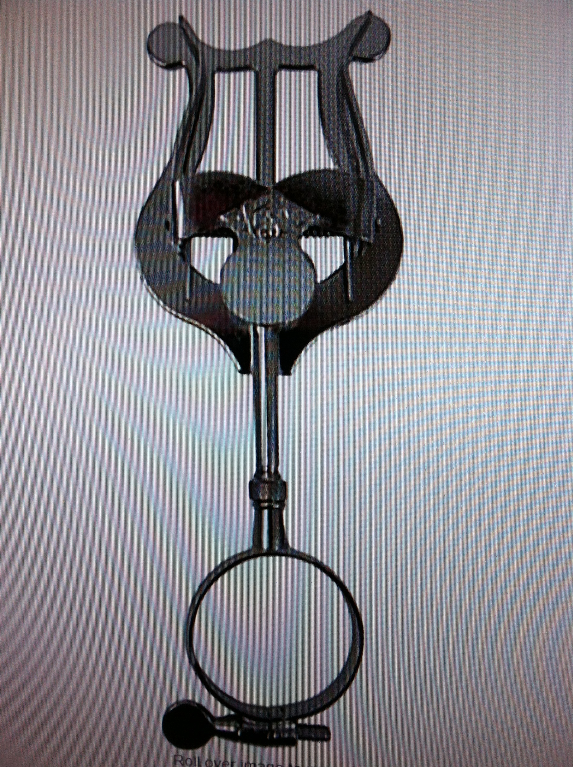Lyre Music Stand