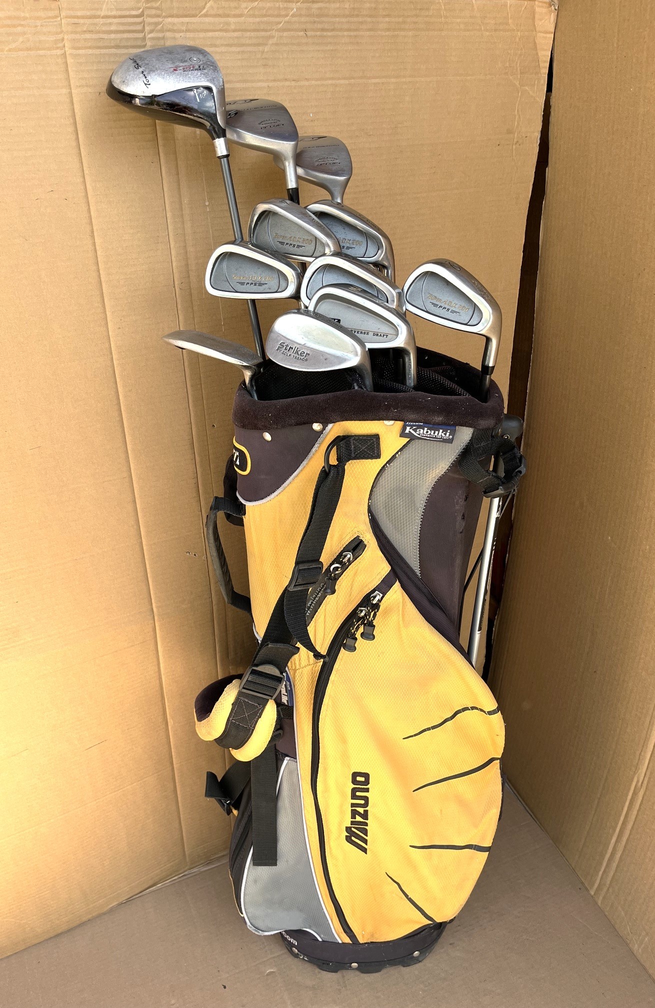 Men’s golf clubs with golf bag – complete set - RH