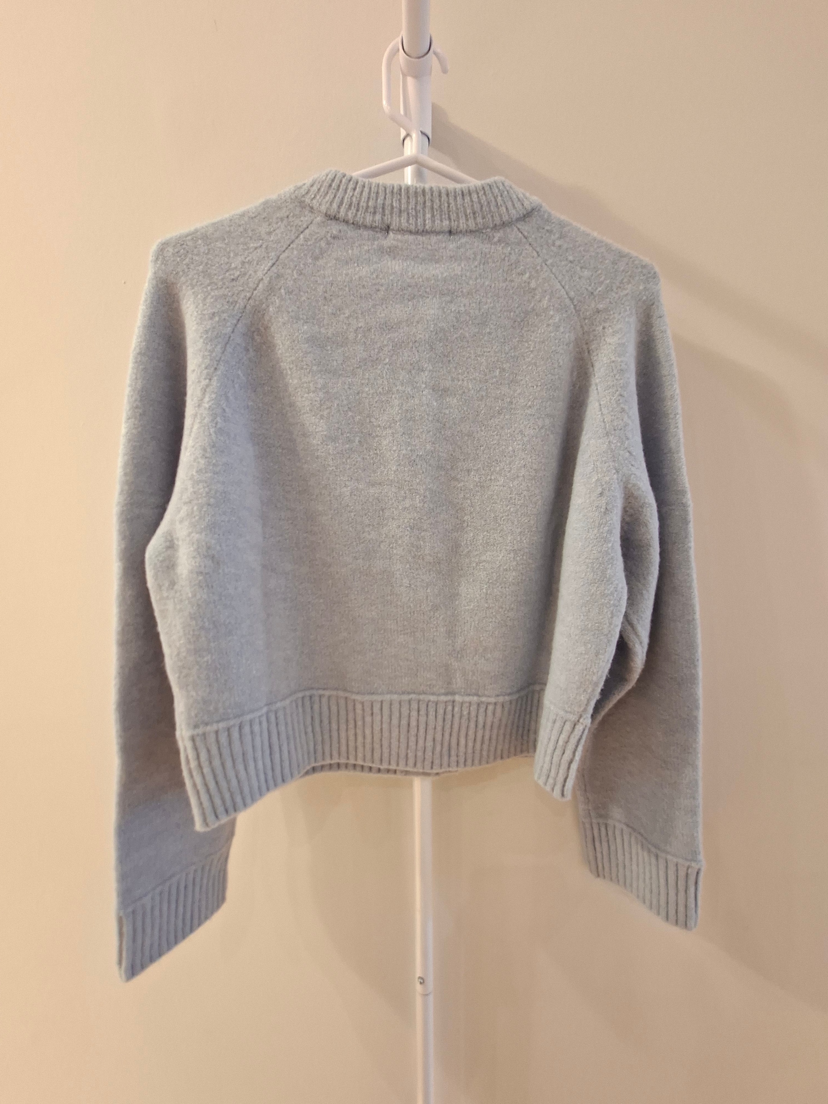 GU Light Blue Button-Up Cardigan - photo 2