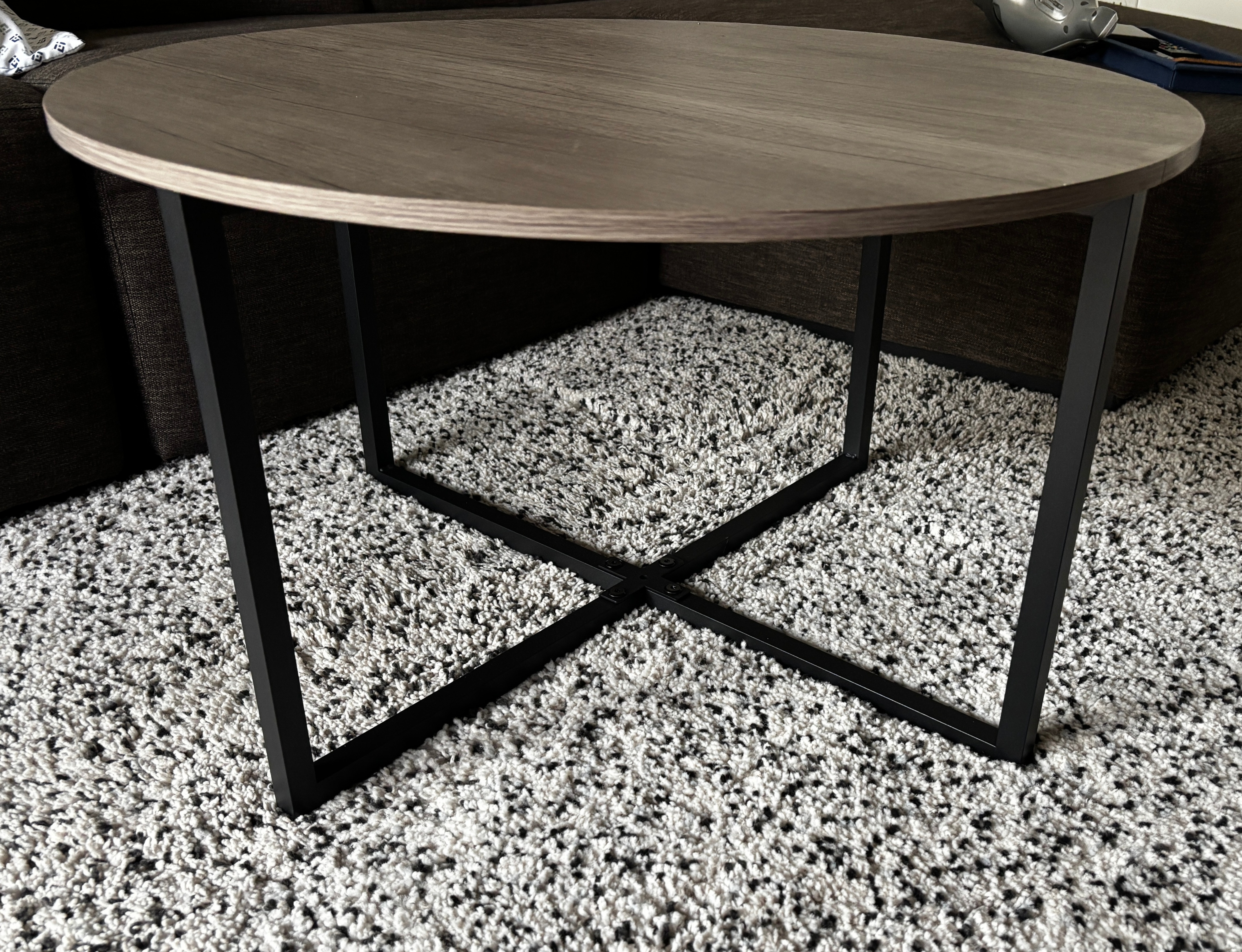 Small round coffee table - photo 3