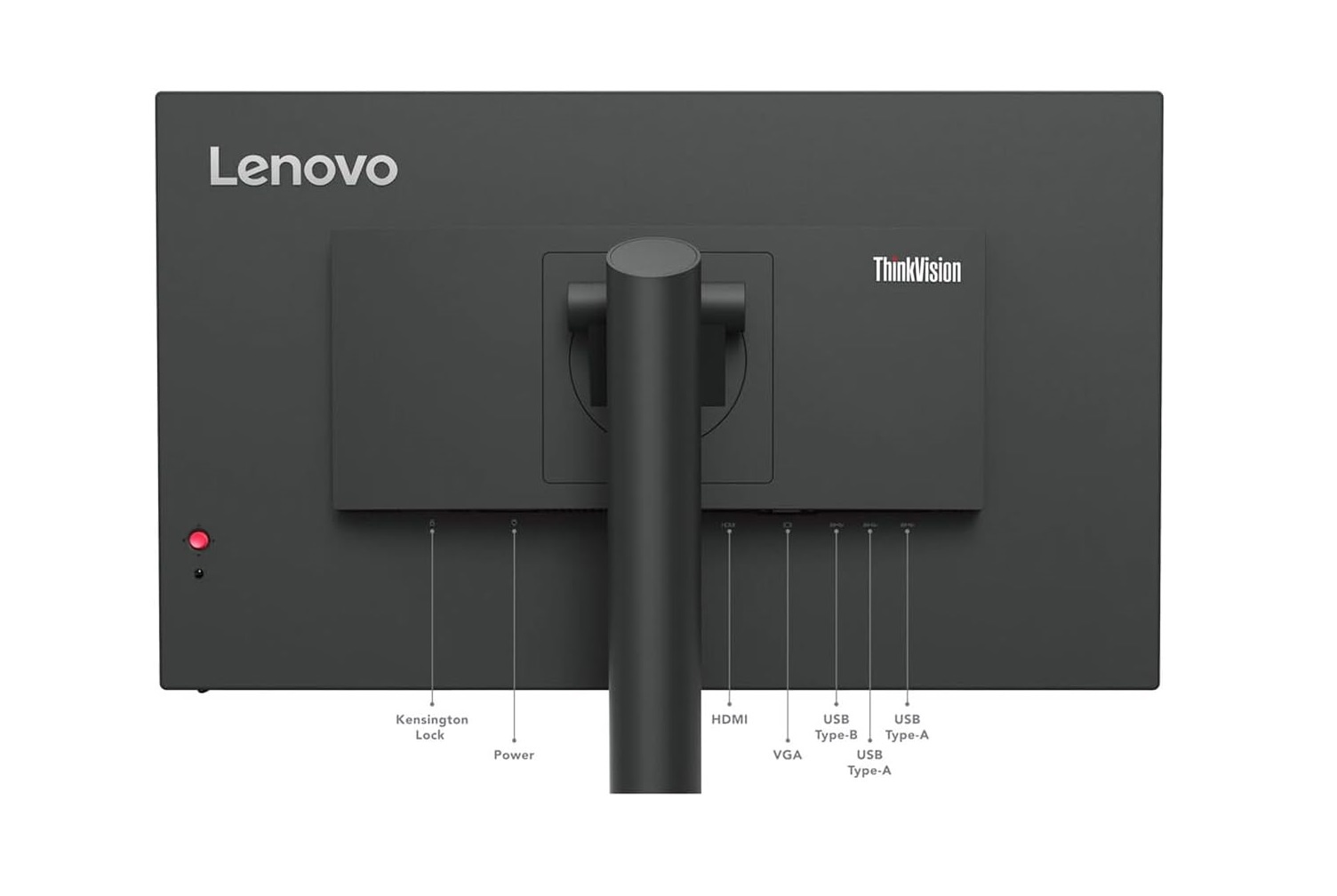 Lenovo ThinkVision T24v-30 24" Class Webcam Full HD LED Monitor - photo 3