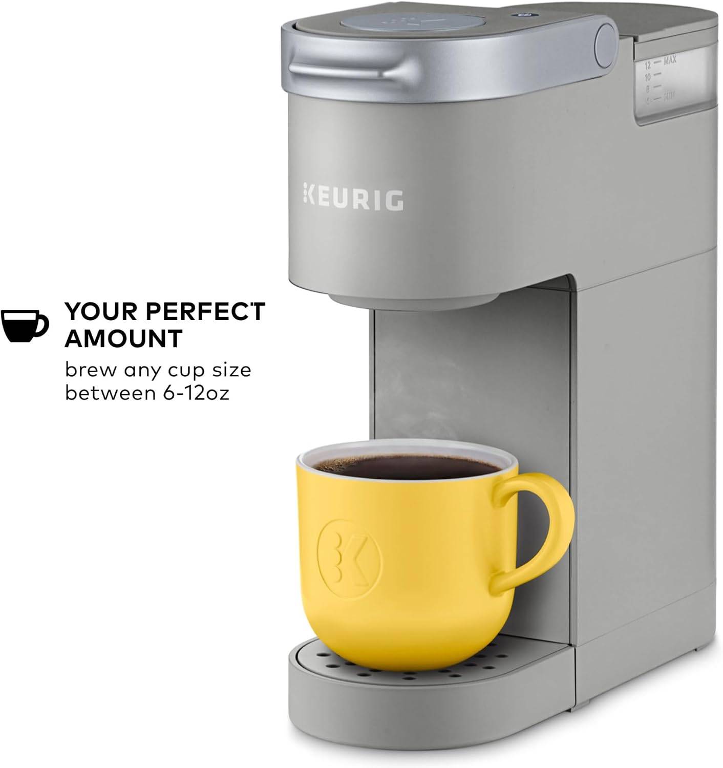 Keurig K-Mini Coffee Maker, Single Serve K-Cup Pod, Studio Gray