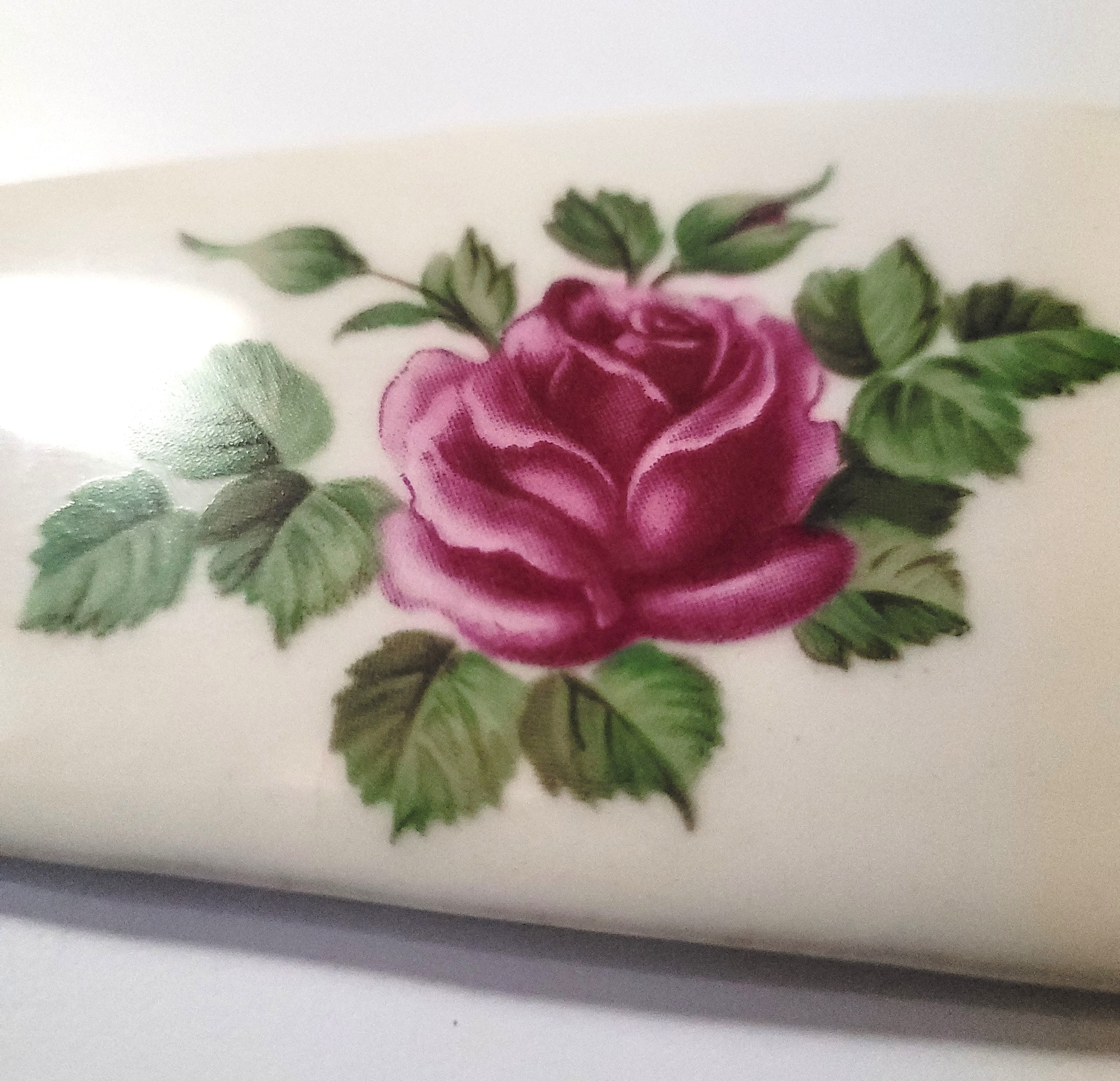 Circa 1970s Vintage Japan Porcelain Ceramic Cake Pie Server - photo 5