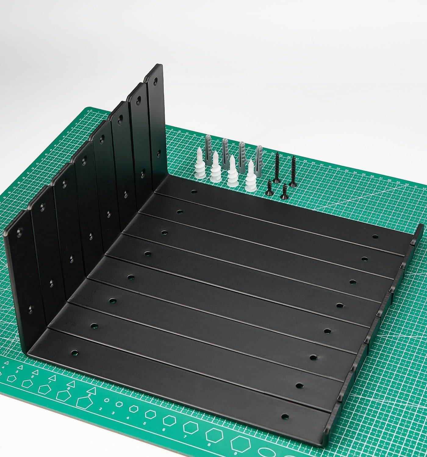 12-Pack - 11.25" L x 6" H x 1.5" W Shelf Bracket