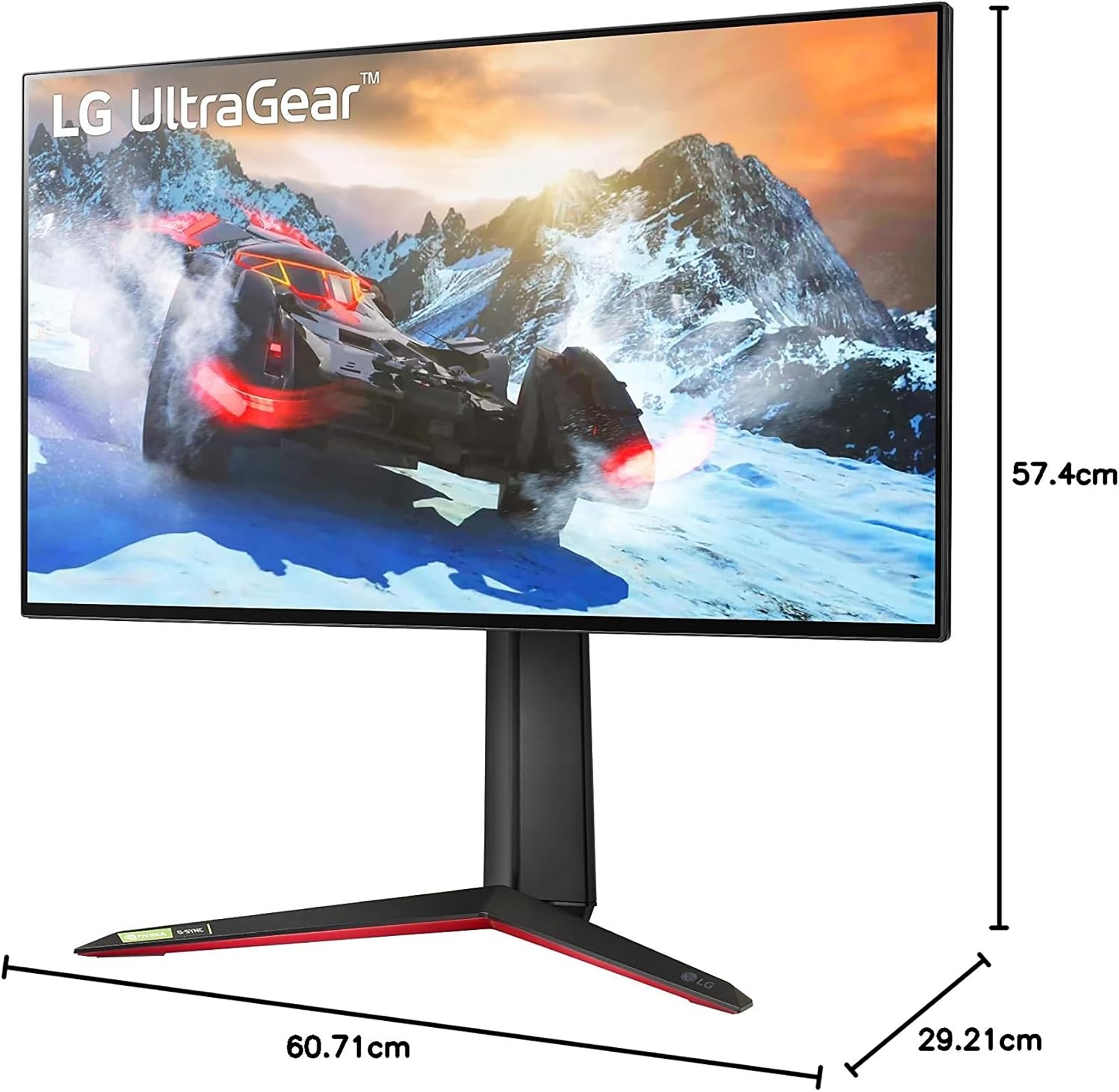 LG UltraGear 27GP95R-B 27" 4K UHD 144Hz Nano IPS Gaming Monitor - photo 4