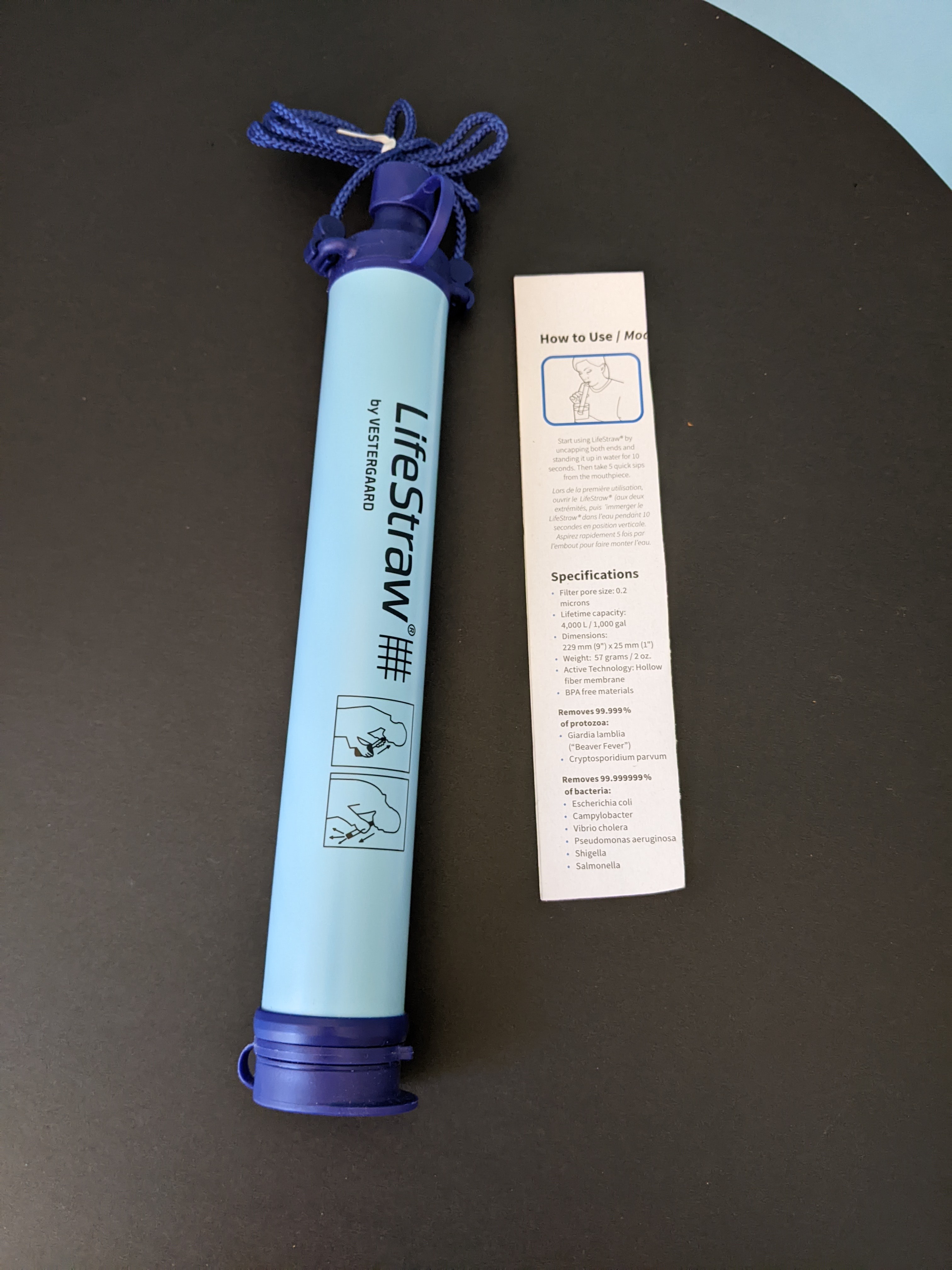 Vestergaard life straw