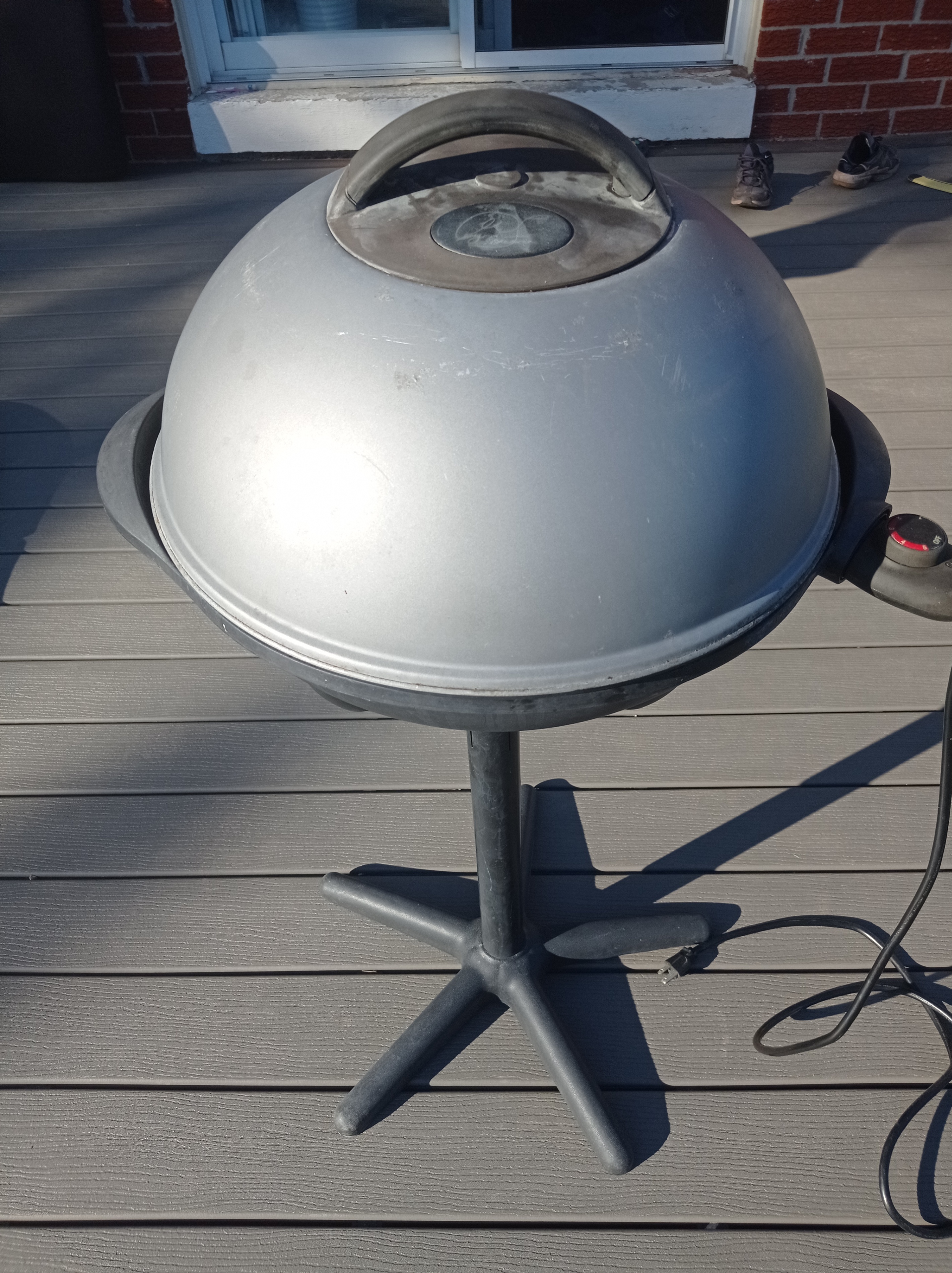 George Foreman GGR50B Indoor/Outdoor Electric Grill